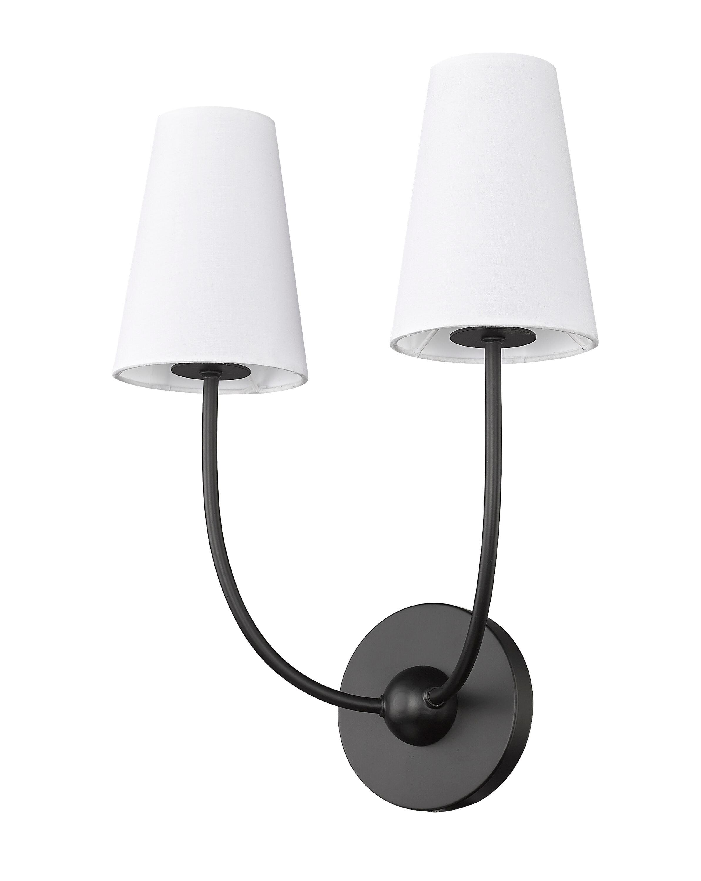 Z-Lite Shannon 2 - Light Sconce in  Matte Black