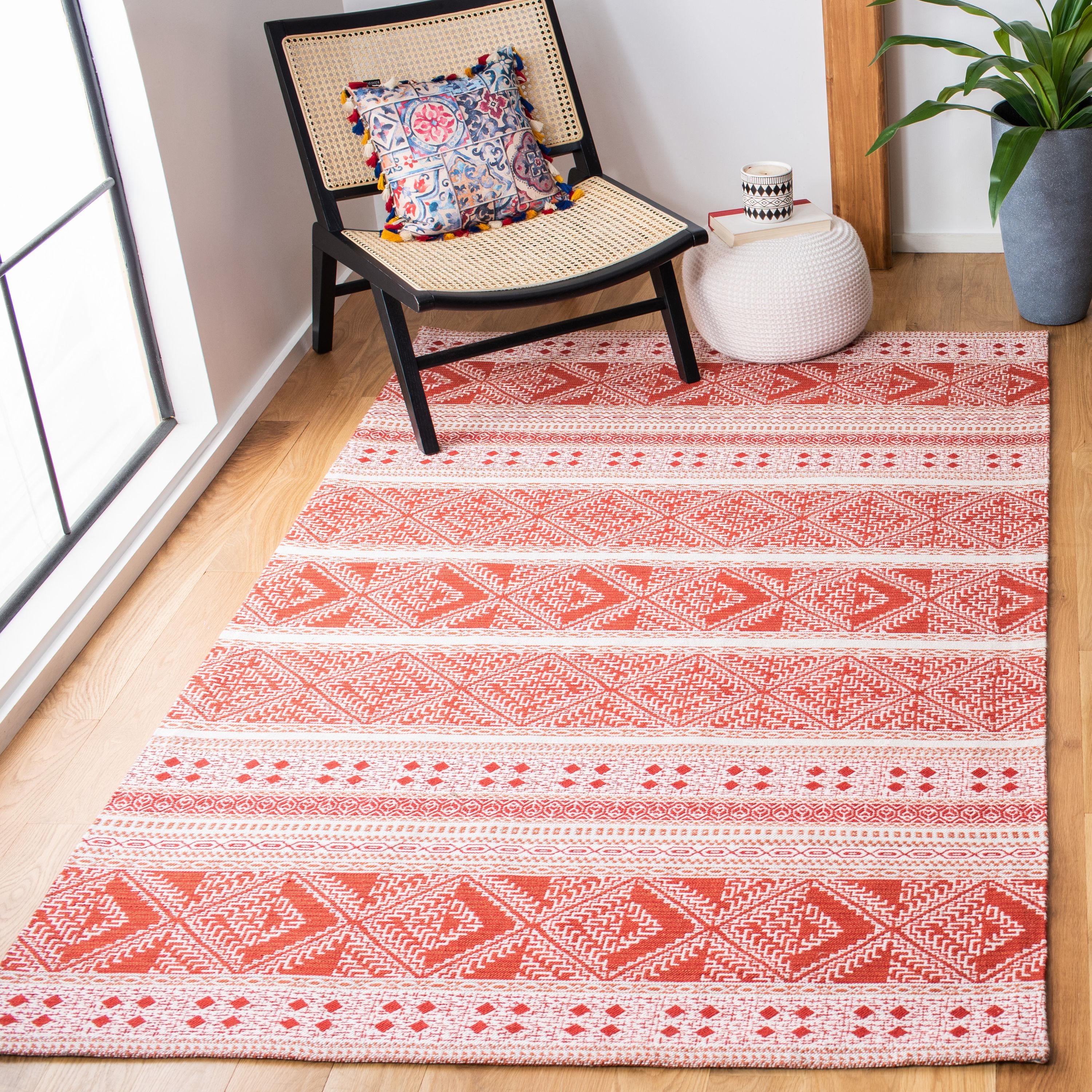 Union Rustic Marleigh Vintage Hand Woven Performance Southwestern Rug