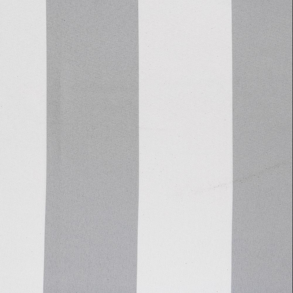 95"x54" Valencia Cabana Striped Indoor/Outdoor UV Protectant Grommet Top Room Darkening Curtain Panel Gray - Sun Zero