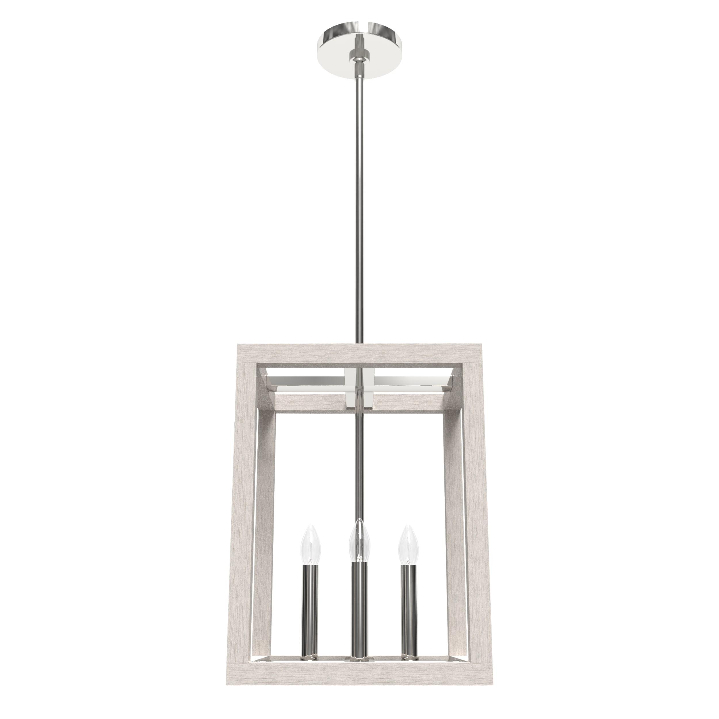 Squire Manor 4 - Light Square 12 inch Pendant