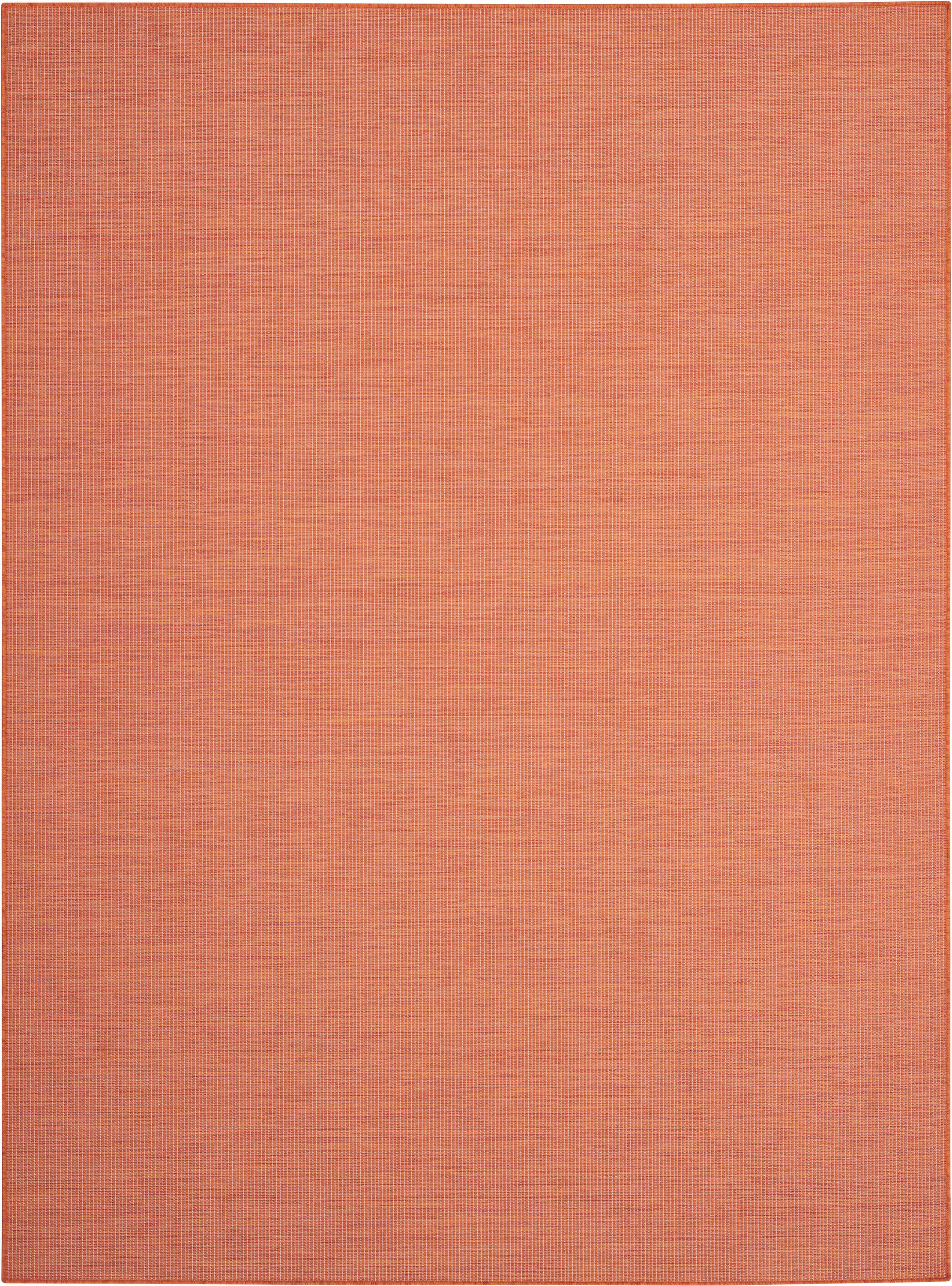 Nourison Positano POS01 Indoor/outdoor Area Rug - Terracotta 10' x 14'