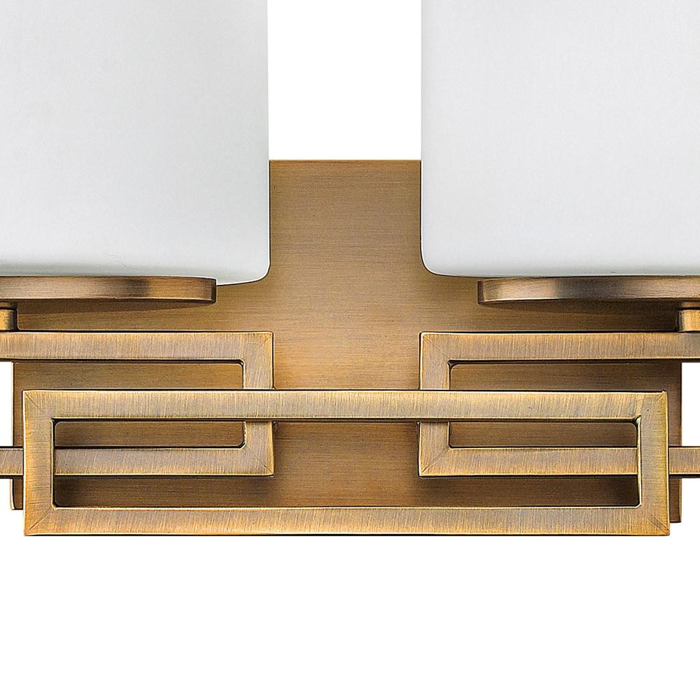 5102BR-Hinkley Lighting-Lanza - 2 Light Bath Vanity in Transitional Style - 16.25 Inches Wide by 6.75 Inches High-Brushed Bronze Finish-Halogen