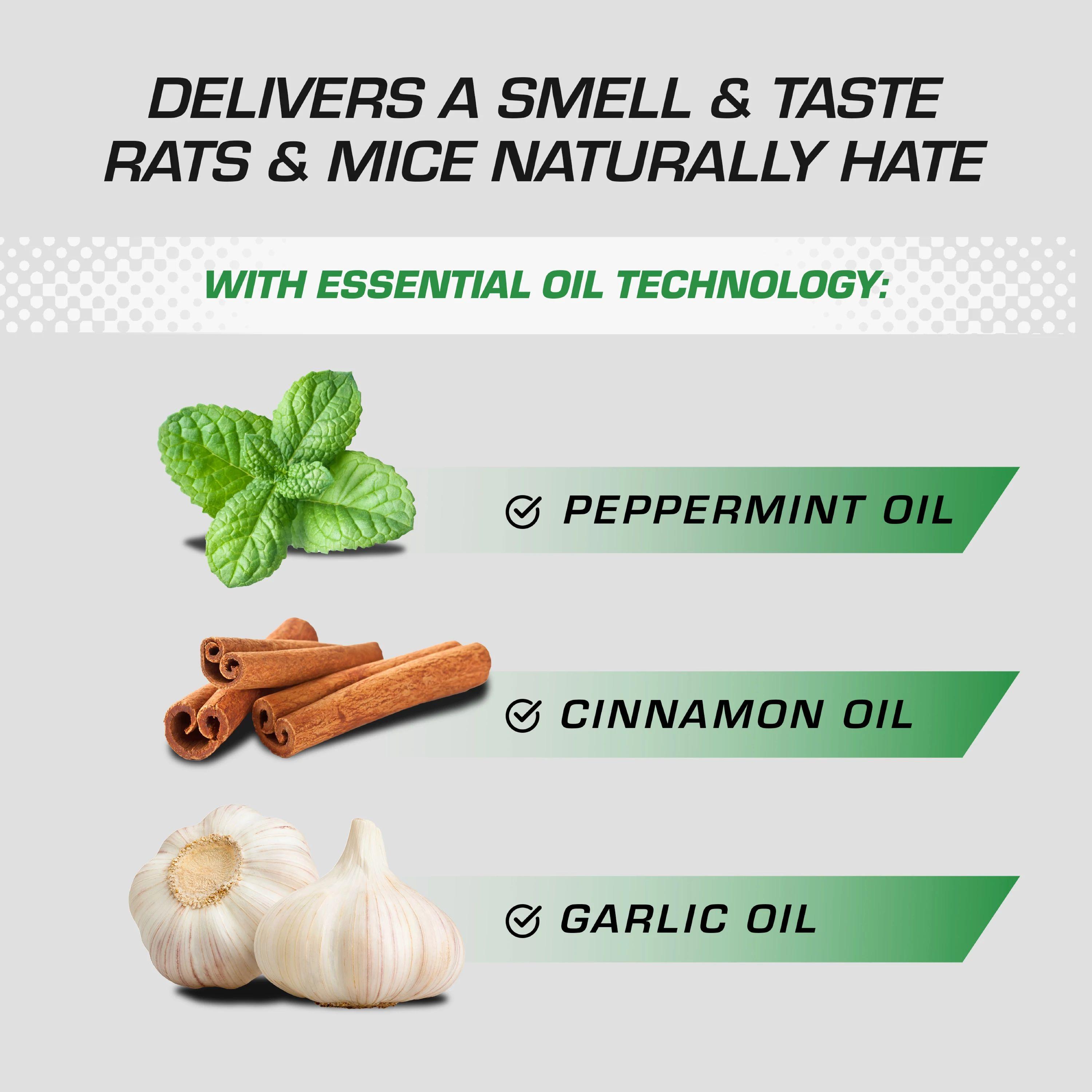 Tomcat Rodent Repellent Ready To Use With Wand - 1gal: Safe for Kids & Pets, Deters Rats