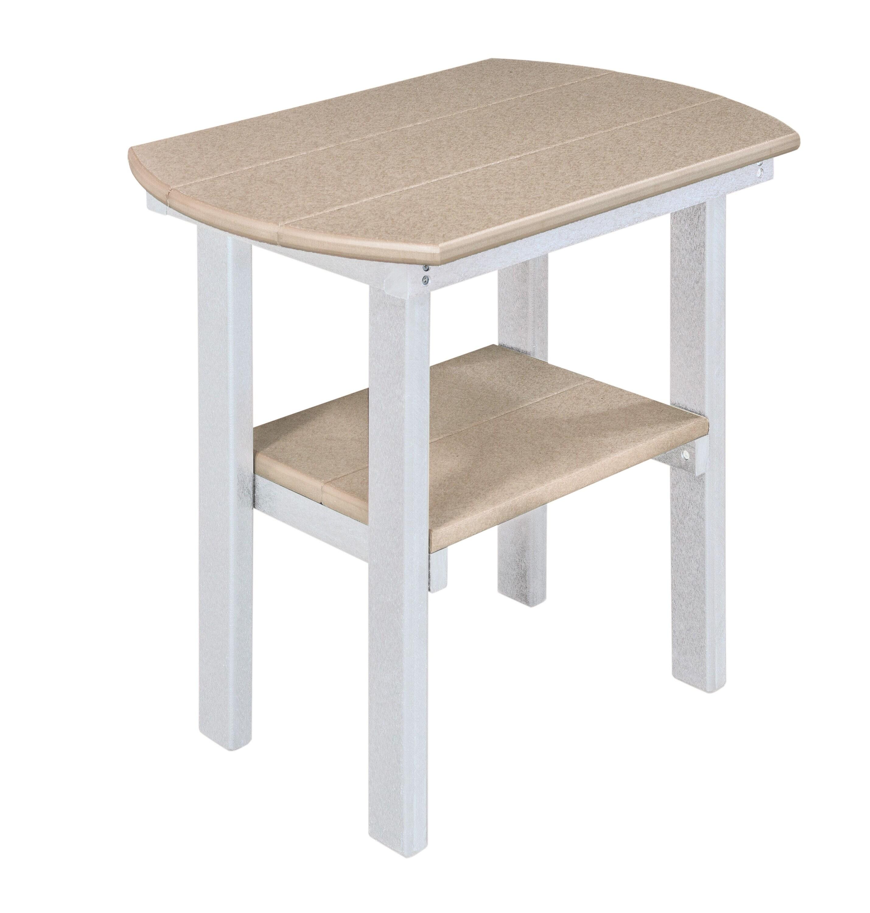 Hubert Oval Outdoor Side Table