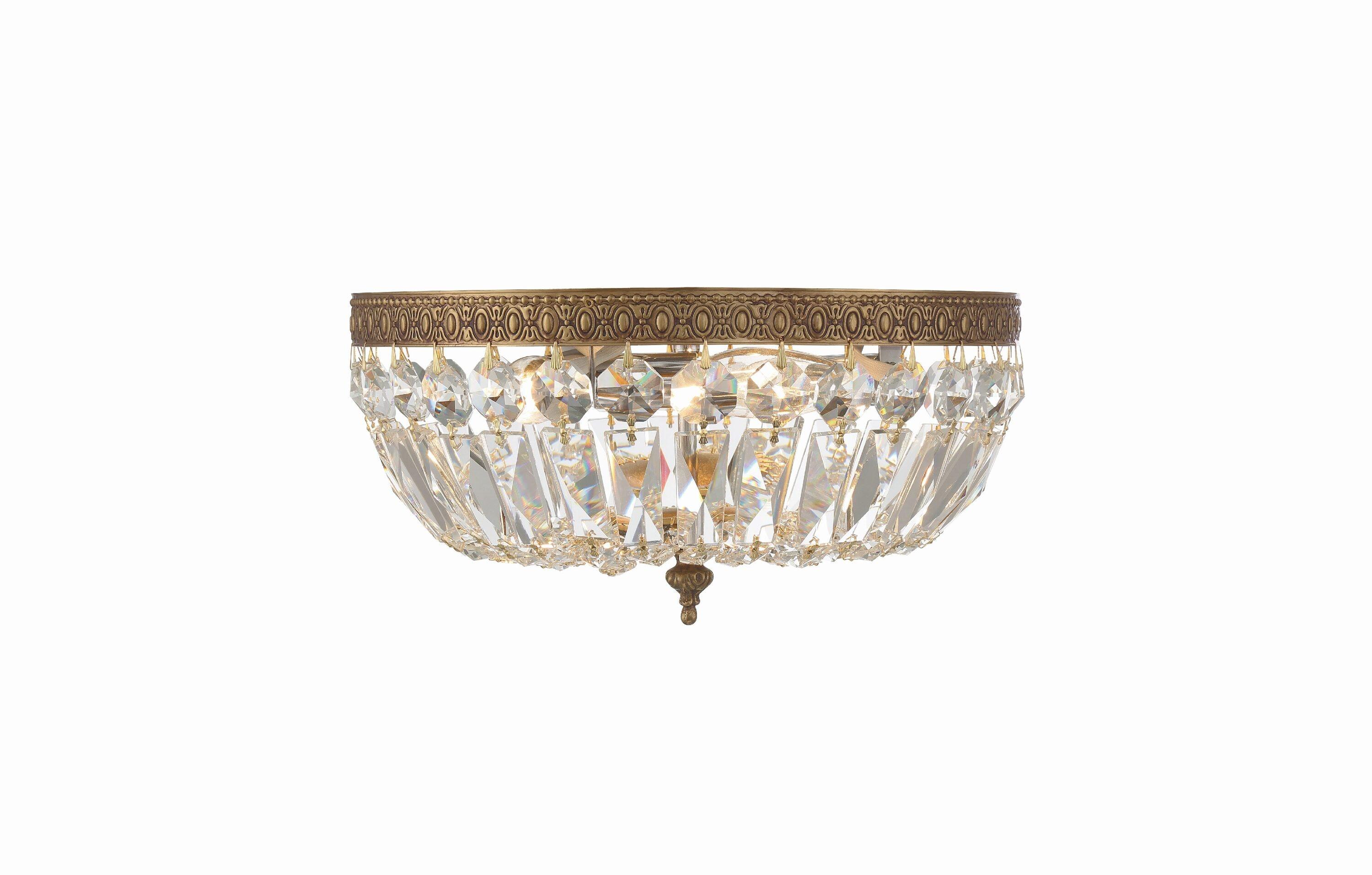 Crystorama Lighting - Three Light Ceiling Mount - Ceiling Mount - Three Light