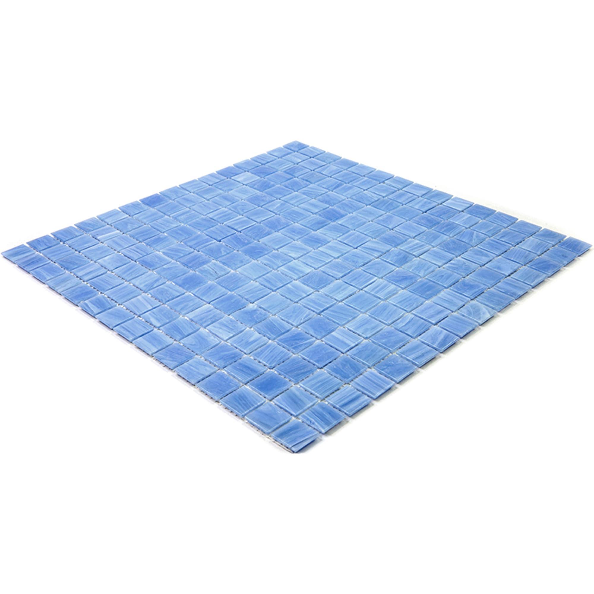 Celestial 0.8" x 0.8" Glass Grid Mosaic Wall & Floor Tile