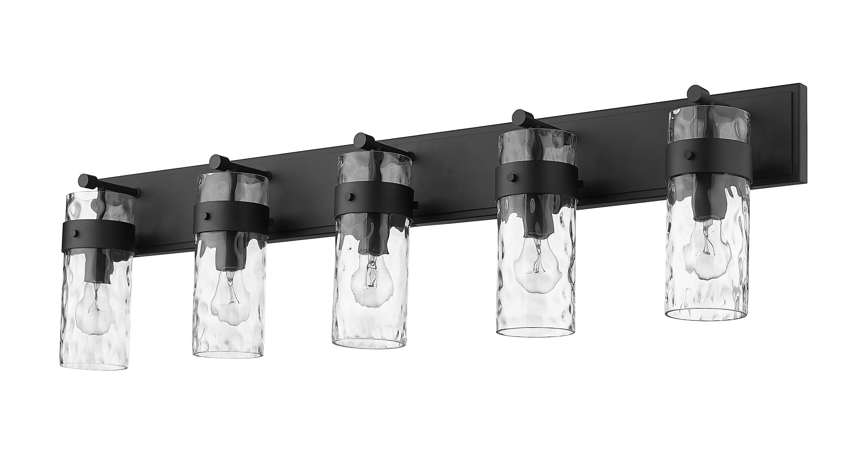 Z-Lite Fontaine 5 - Light Vanity in  Matte Black