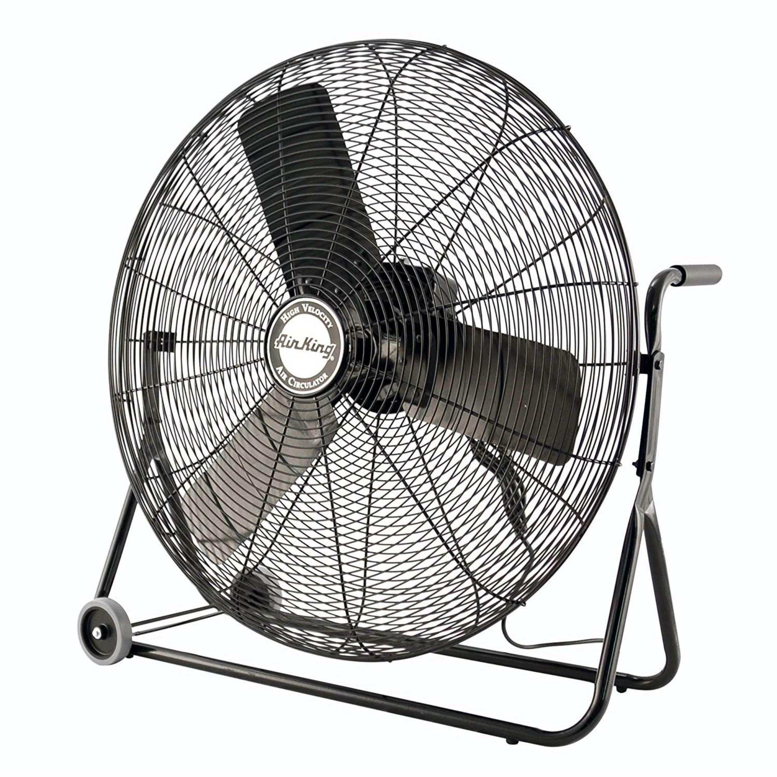 Air King Air King 3-Speed Indoor Industrial Open Motor Pivoting Floor Fan