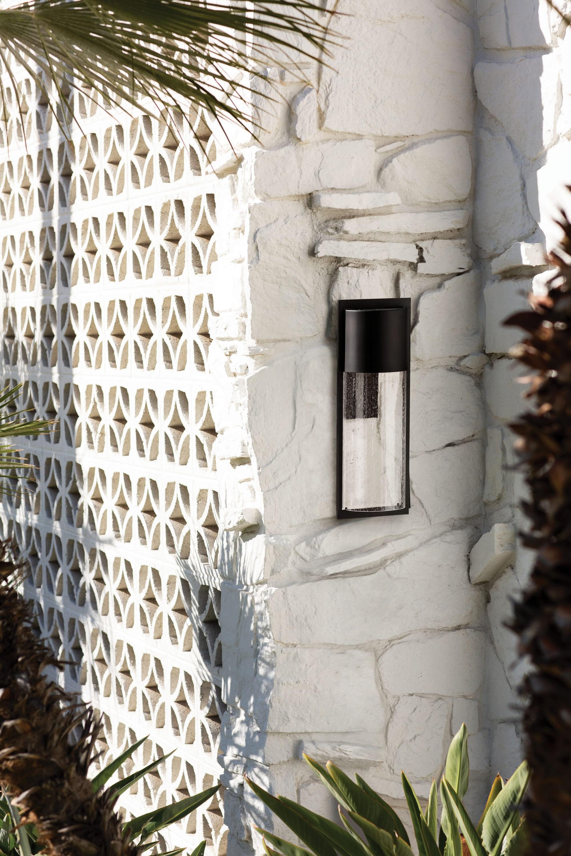 Hinkley Lighting 1326 1-Light 15-1/2" Tall Dark Sky Outdoor Wall Sconce from the Shelter Collection