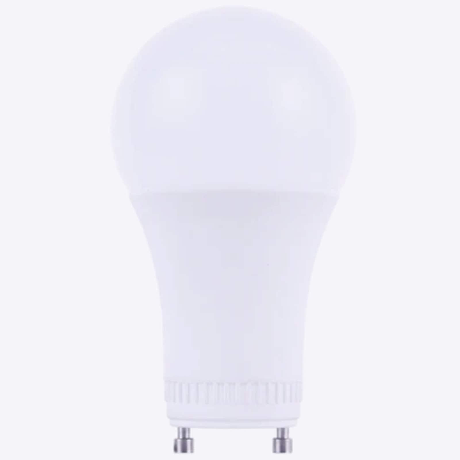 Luxrite A19 LED Bulb, 60W Equivalent, 3000K Soft White, Dimmable, 800 Lumens, Enclosed Fixture Rated, UL Listed, GU24 Base 24 Pack