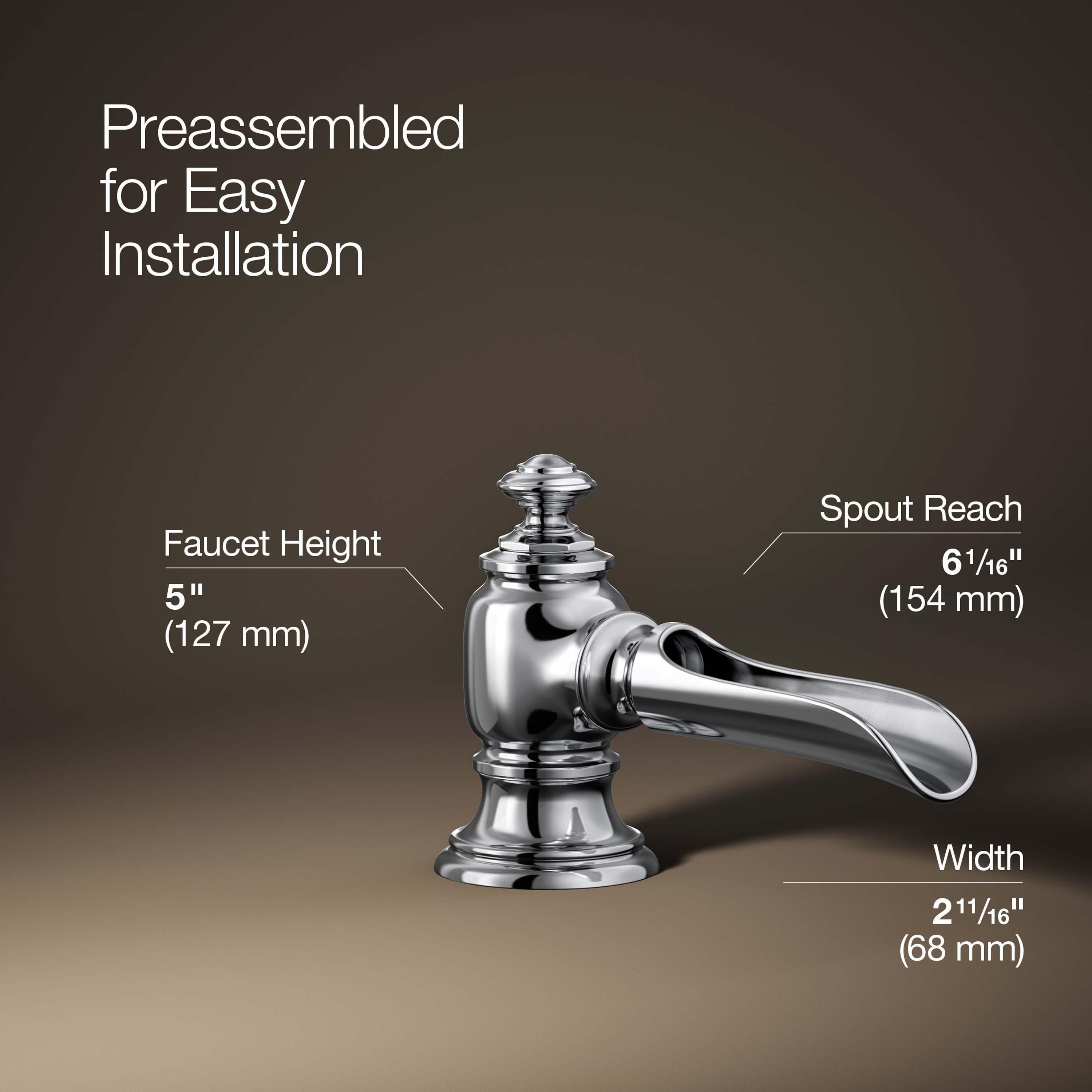 Artifacts® Flume Widespread Bathroom Faucet