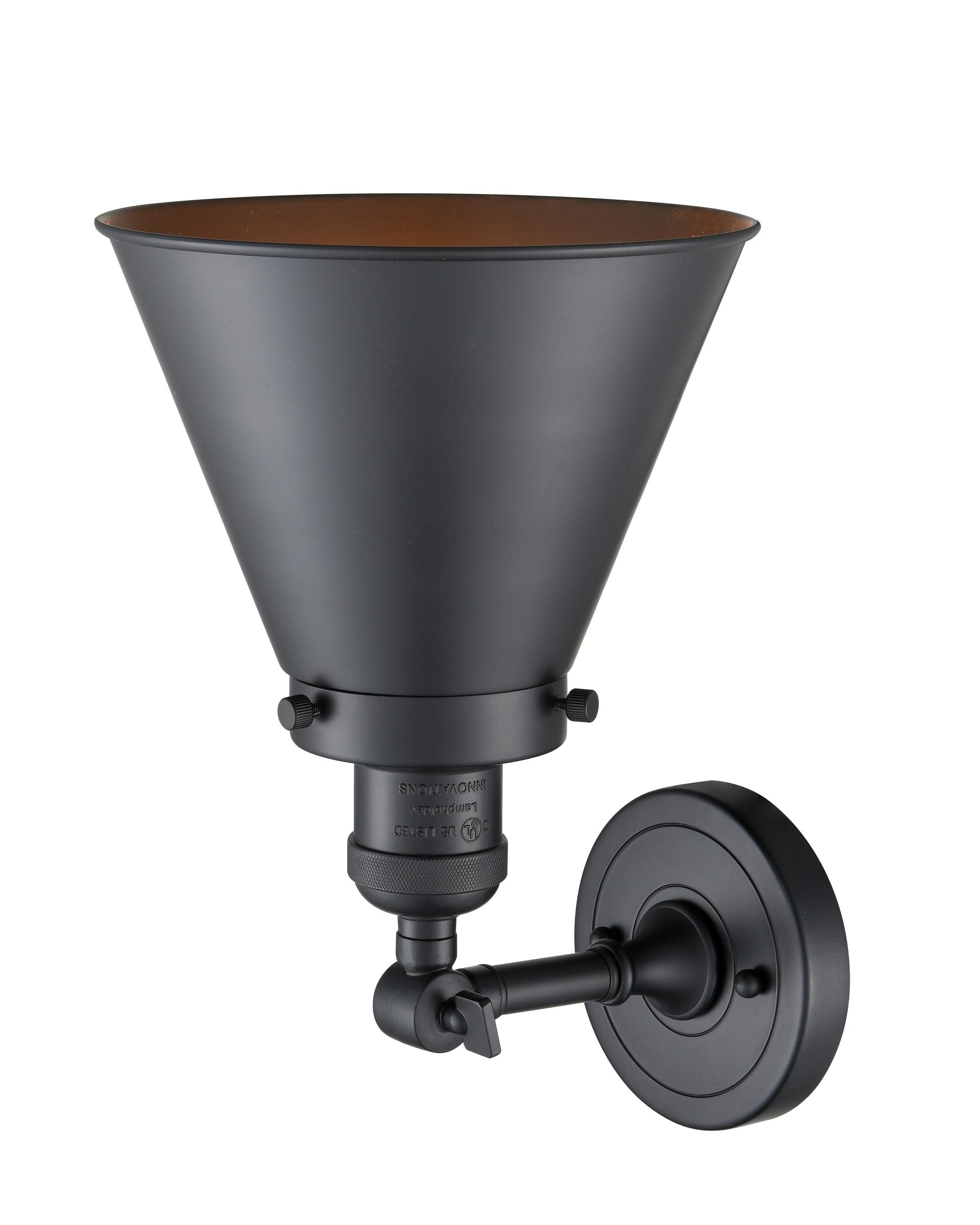 Innovations Lighting 1 - Light Sconce in  Matte Black