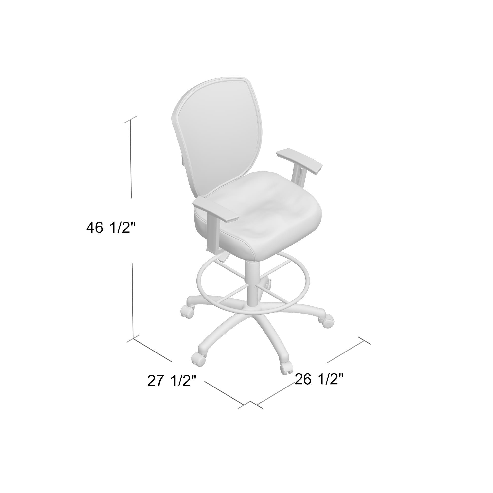 Boss Office Products Contract Mesh Drafting Stool
