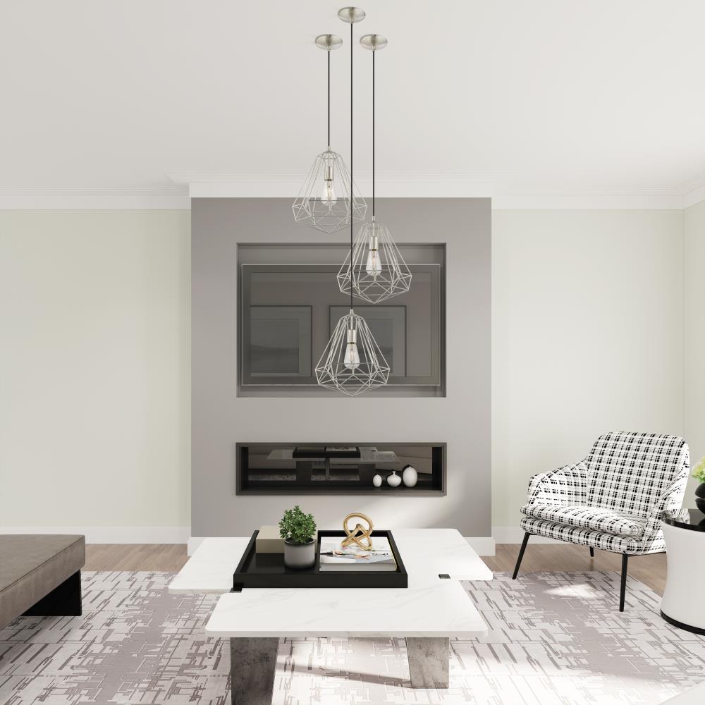 Livex Lighting Knox 1 - Light Pendant in  Brushed Nickel