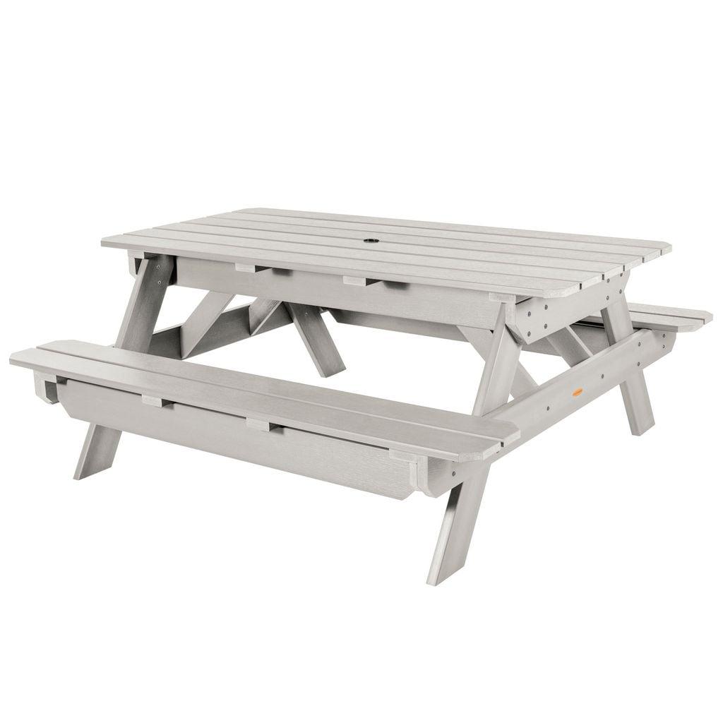 Highwood Hometown Picnic Table -Outdoor, Eco-friendly, Synthetic Wood