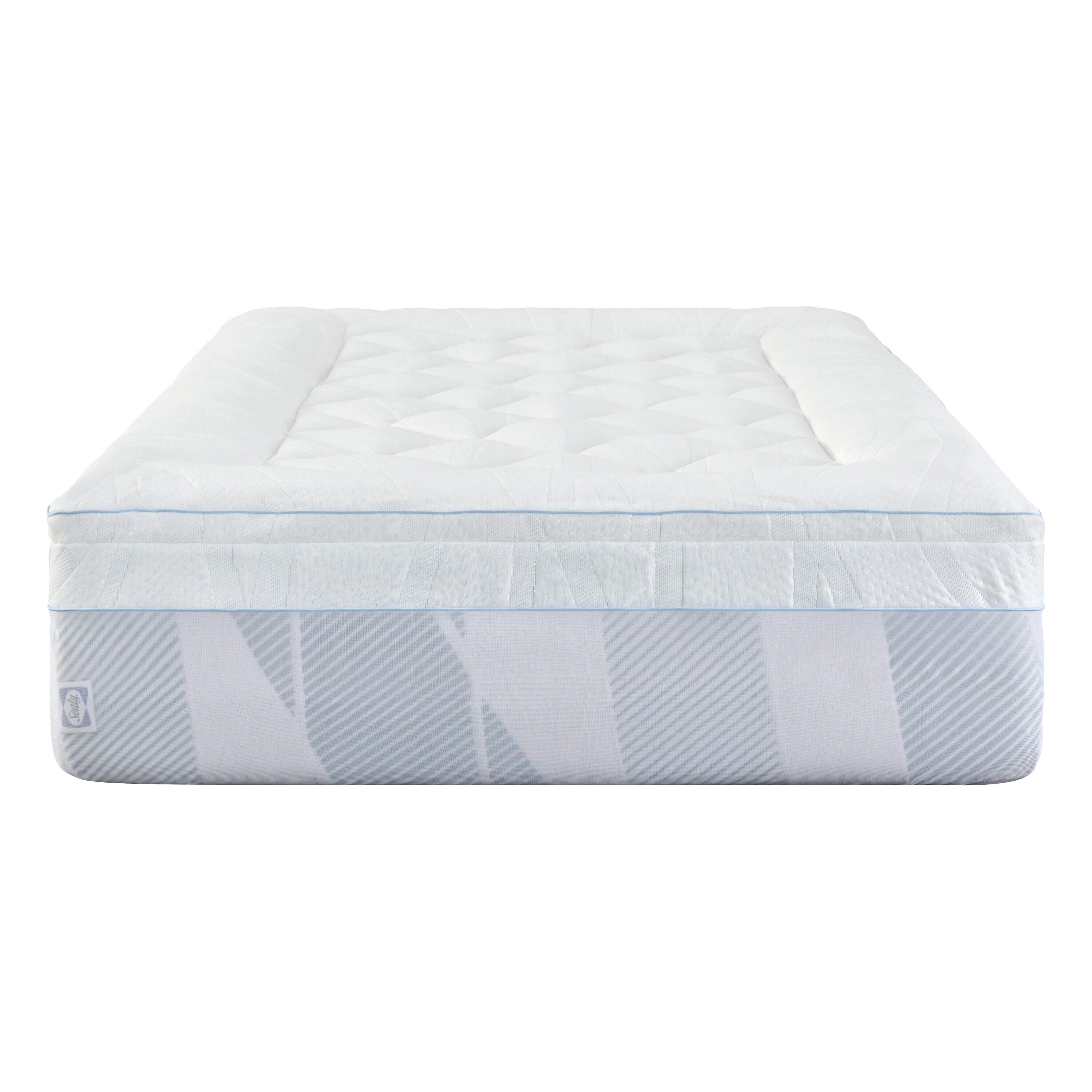 Sealy Dreamlife Full 3+1" Topper with Cover: Memory Foam, Jacquard Fabric, Machine Washable, 300 Thread Count