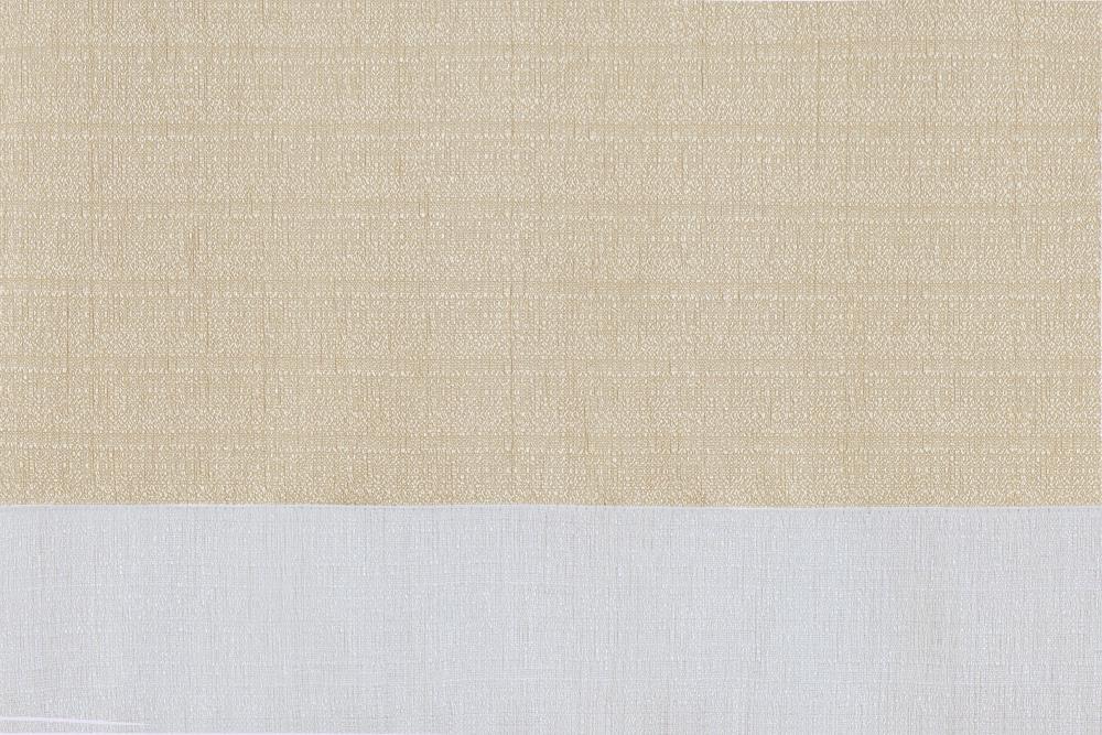 Kate Aurora 2 Pack Shabby Linen Farmhouse Sheer Flax Window Curtains - 52 in. W x 84 in. L, Taupe