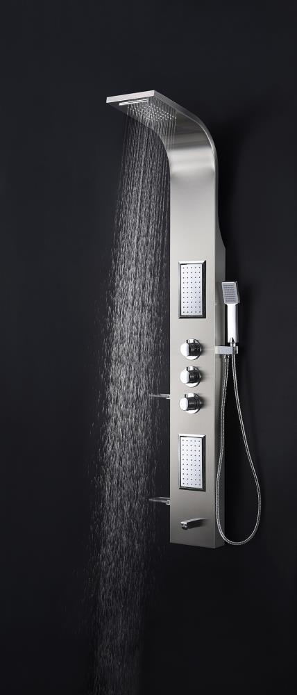 Mesmer 62.99'' Shower Panel with Fixed Shower Head