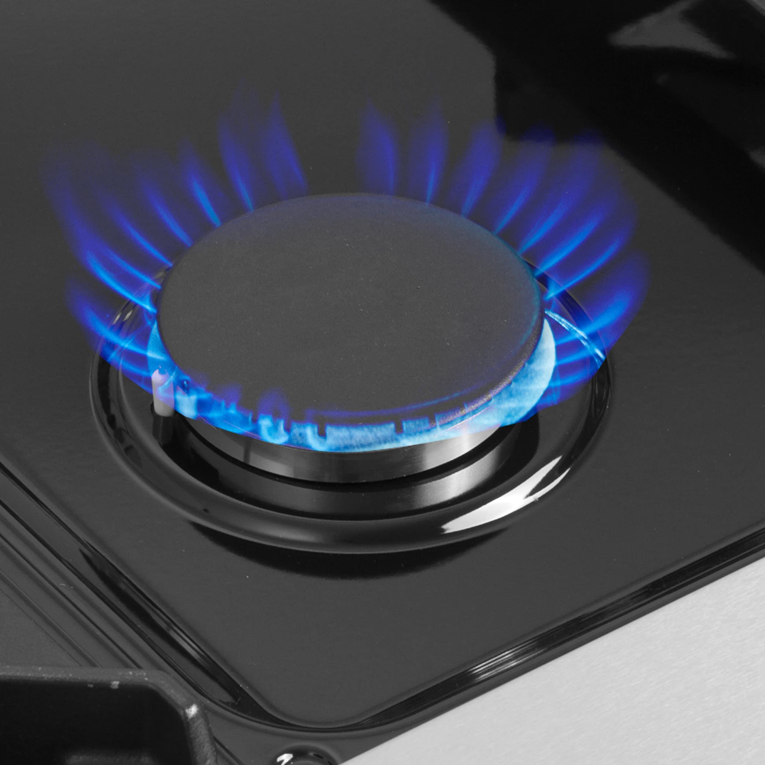 Galiano 36" French Door Dual Fuel Range, Black or White & Antique Brass, 5.36 cu.ft. True Convection Oven