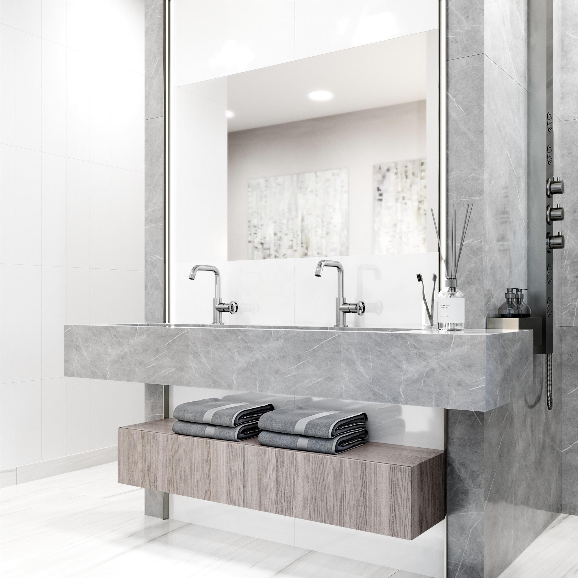 Cass 9" H Single Handle Single Hole Bathroom Faucet