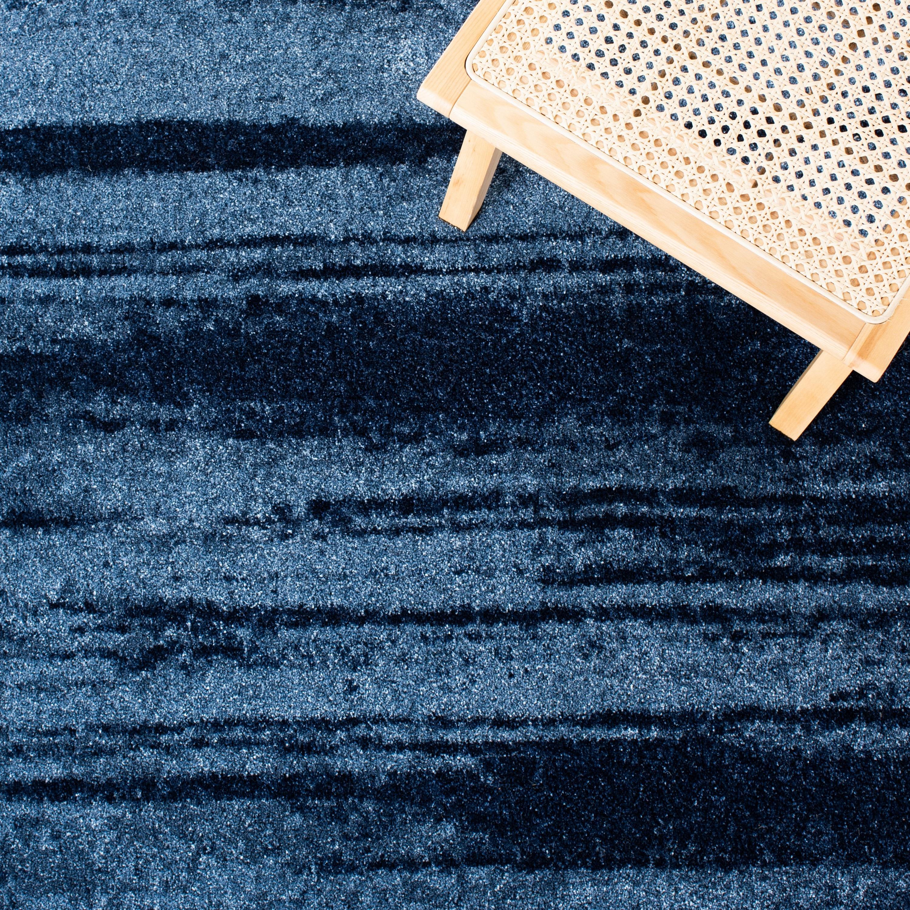 Retro RET2693 Power Loomed Indoor Area Rug - Light Blue/Blue - 5'3"x8' - Safavieh.
