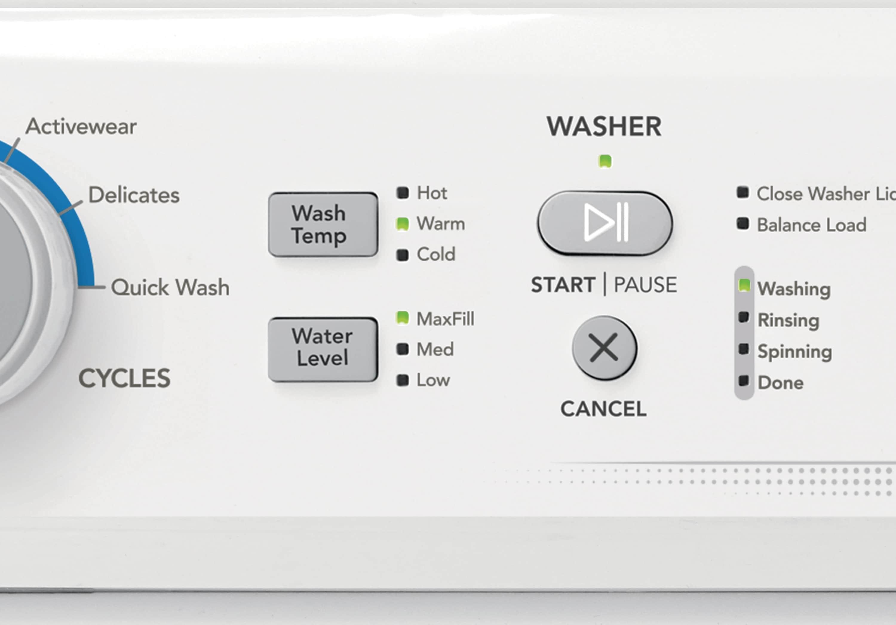 Frigidaire Electric Washer/Dryer Laundry Center - 3.9 Cu. Ft Washer And 5.5 Cu. Ft. Dryer