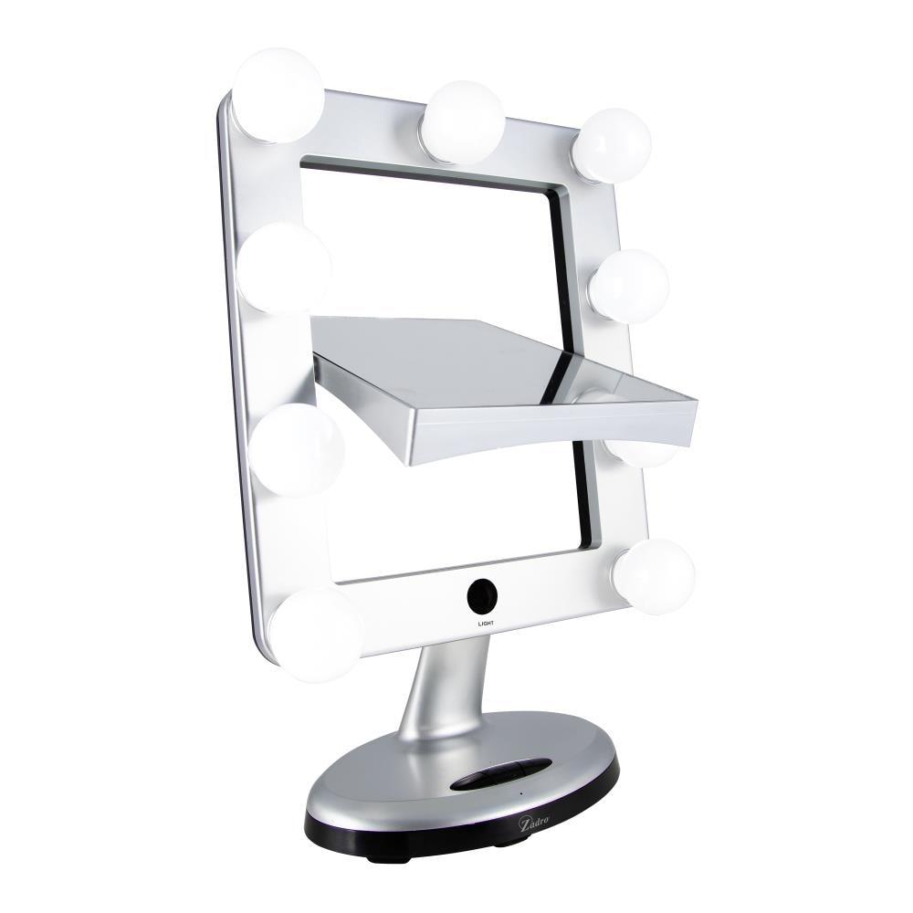 Zadro Melrose LED Makeup Mirrors w/ Magnification & Bluetooth Speaker