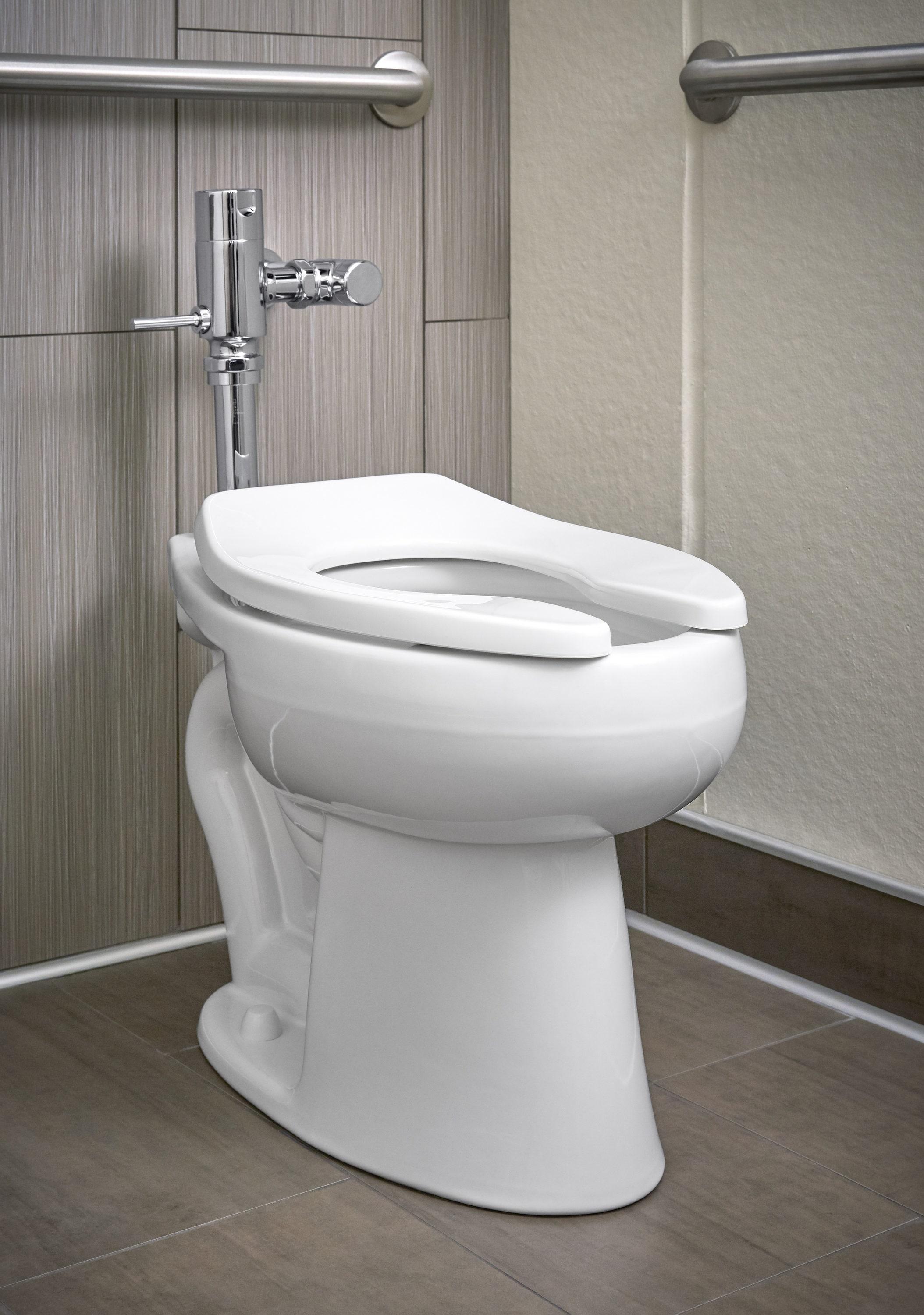 Kohler Highcliff Ultra Ada-Height Flushometer Bowl with Top Spud