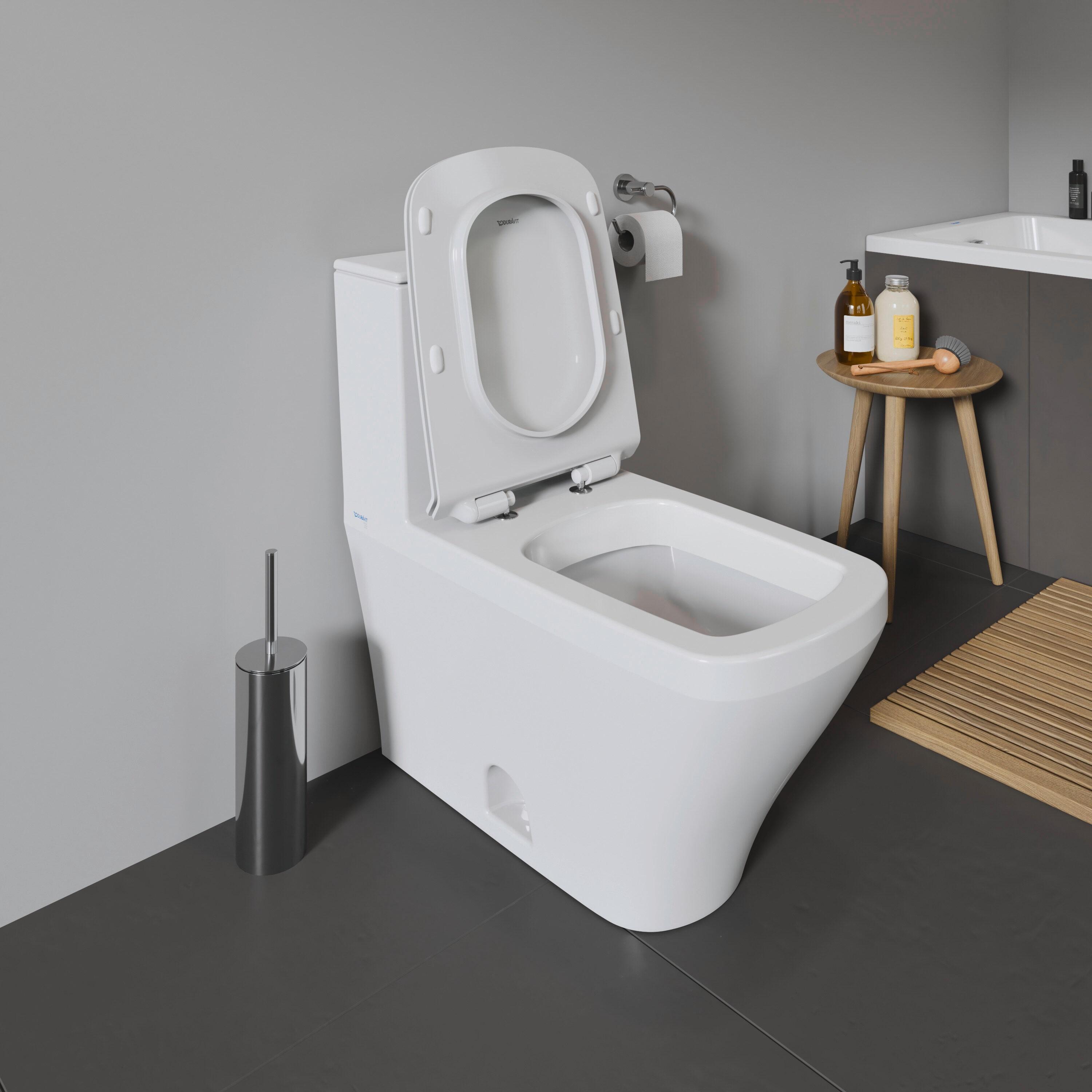 DuraStyle Dual Flush Elongated One-Piece Toilet (Seat Not Included)
