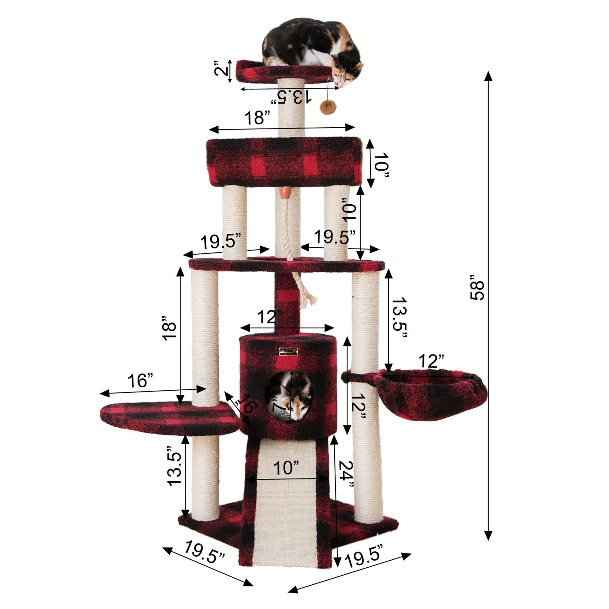 Armarkat 58'' H Cat Tree