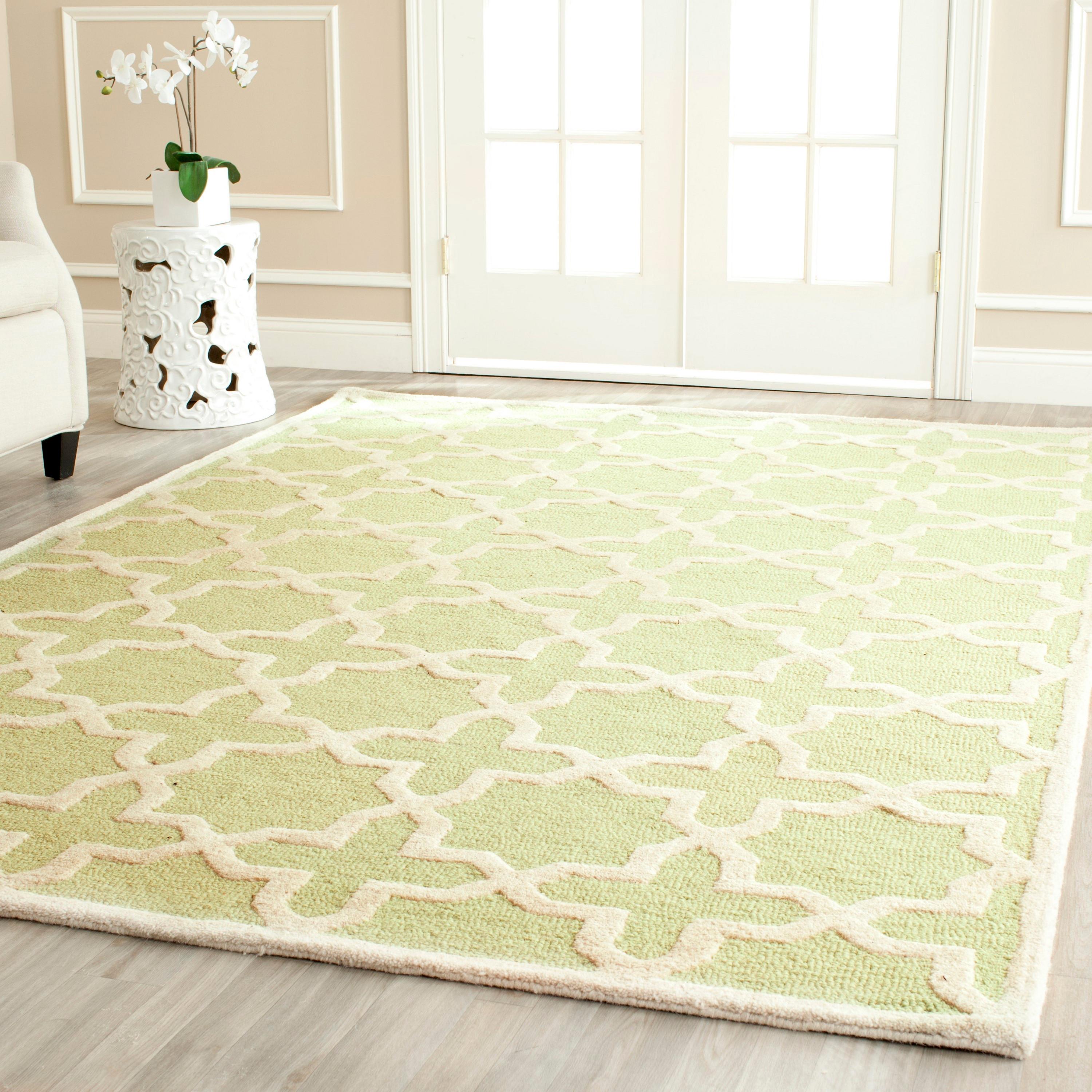 Safavieh Cambridge Hand Tufted Wool Geometric Rug