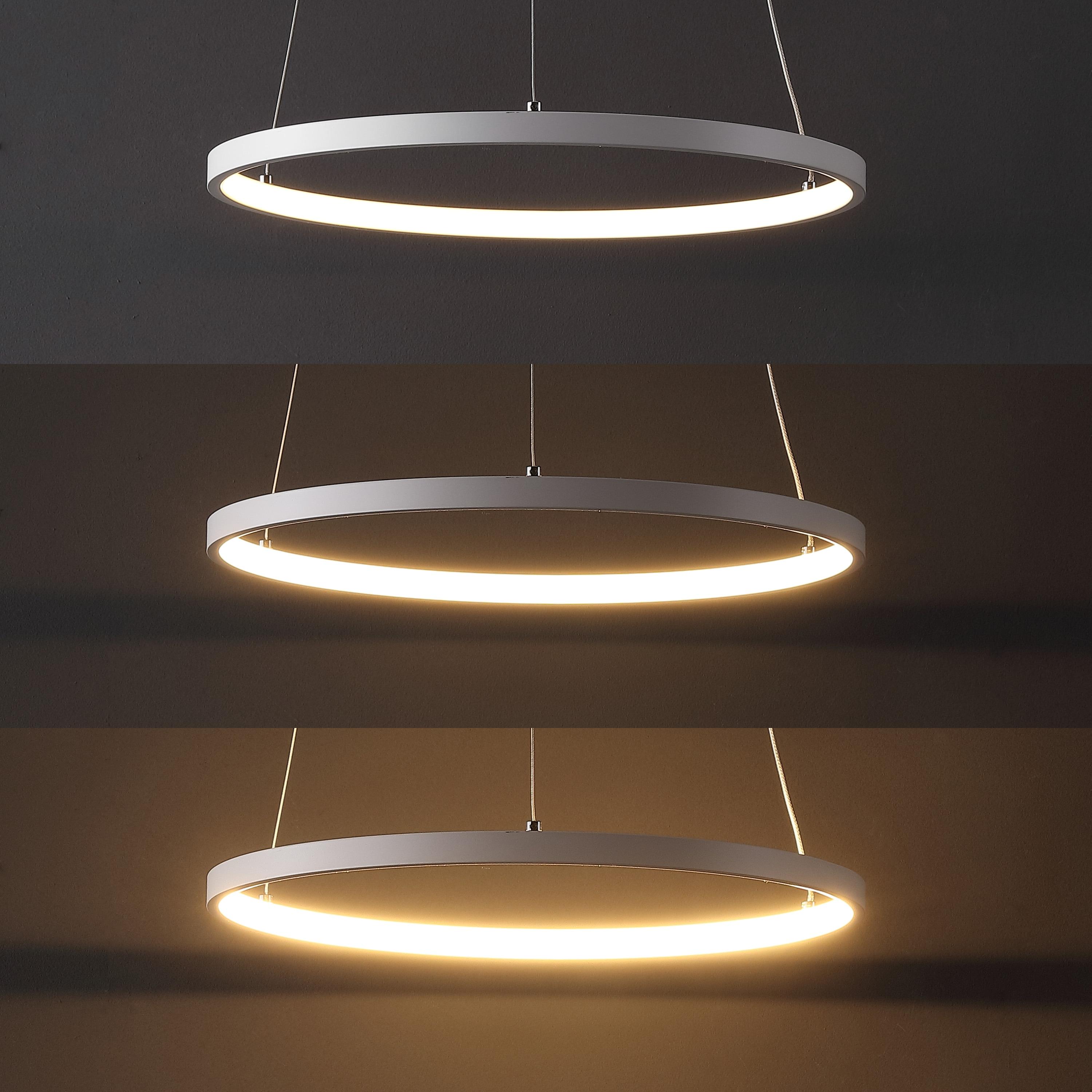 George Kovacs Discovery 31 1/4"W Silver LED Pendant Light