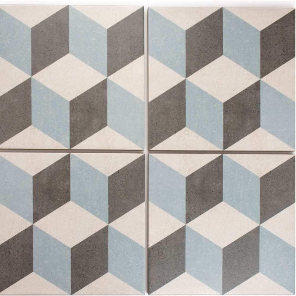 Prism 9" x 9" Porcelain Patterned Singular Wall Floor Use Tile