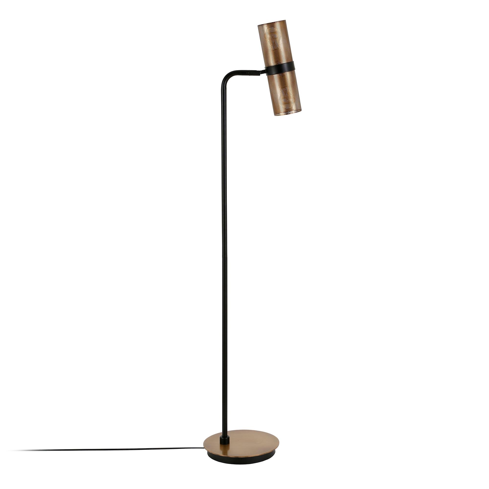 Evelyn&Zoe Industrial Metal Floor Lamp