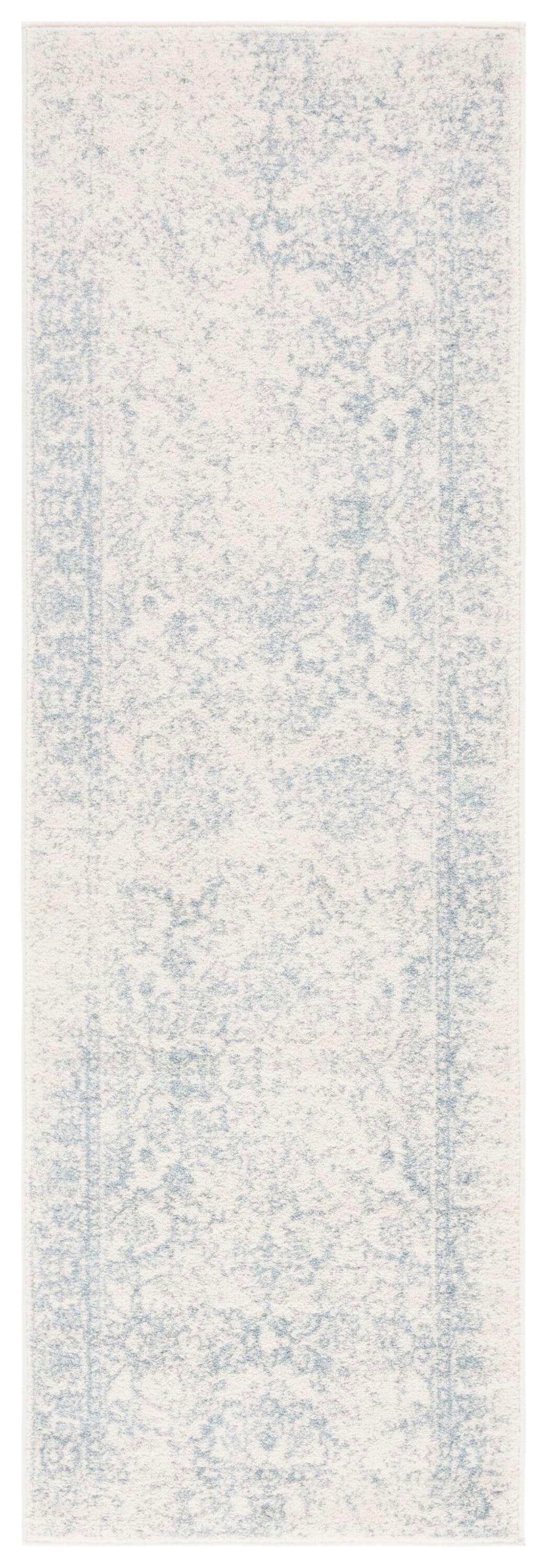 Adirondack ADR109 Machine Made Indoor Runner - Ivory/Slate - 2'-6"x8' - Safavieh