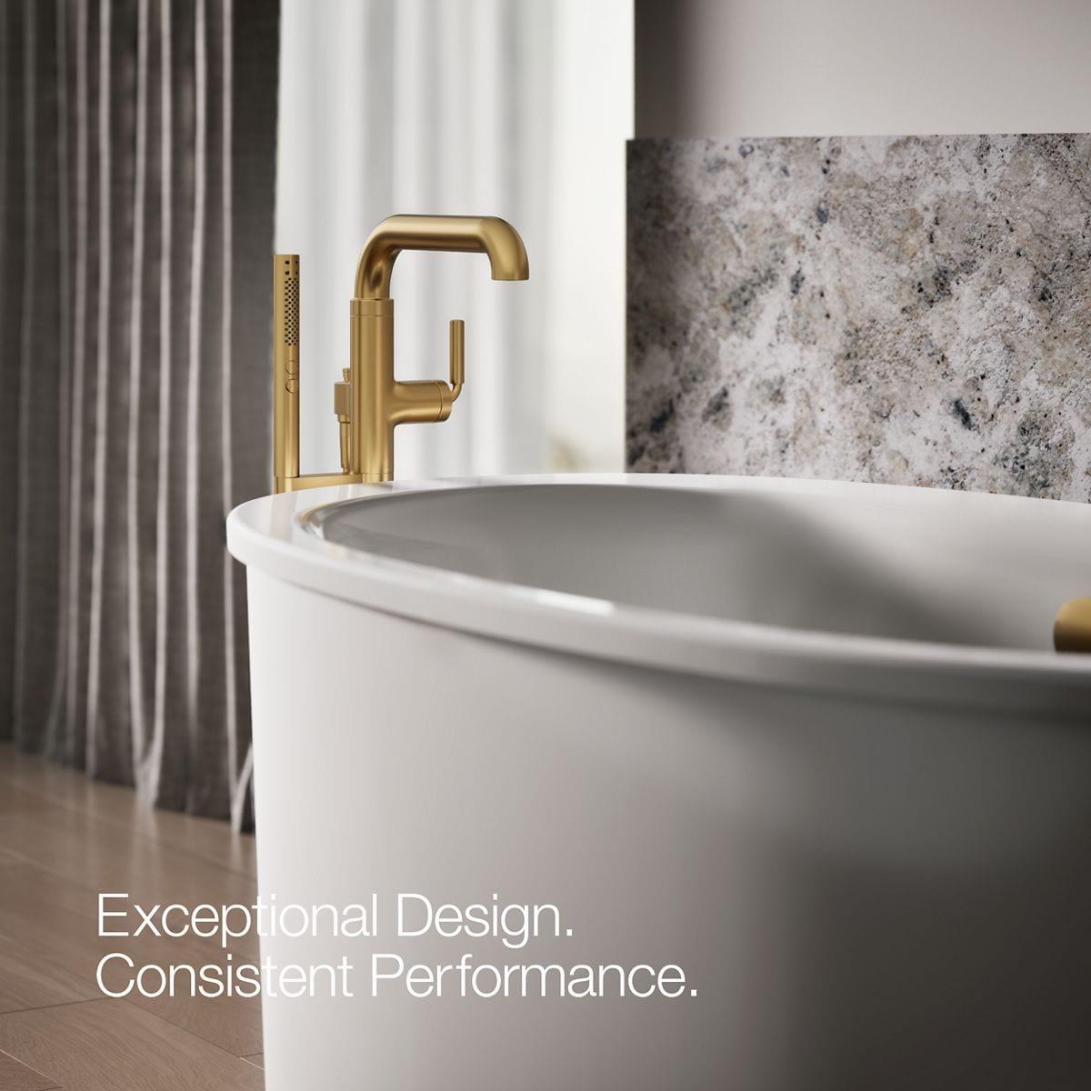 Tone Floor Mounted Clawfoot Tub Faucet
