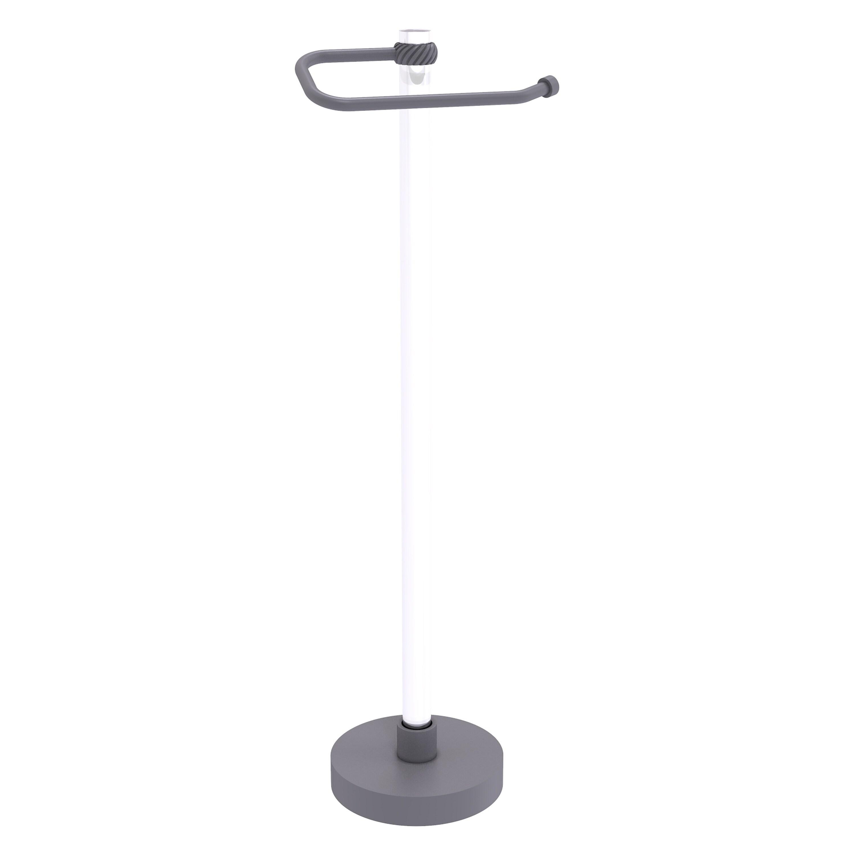 Clearview Free Standing Toilet Paper Holder
