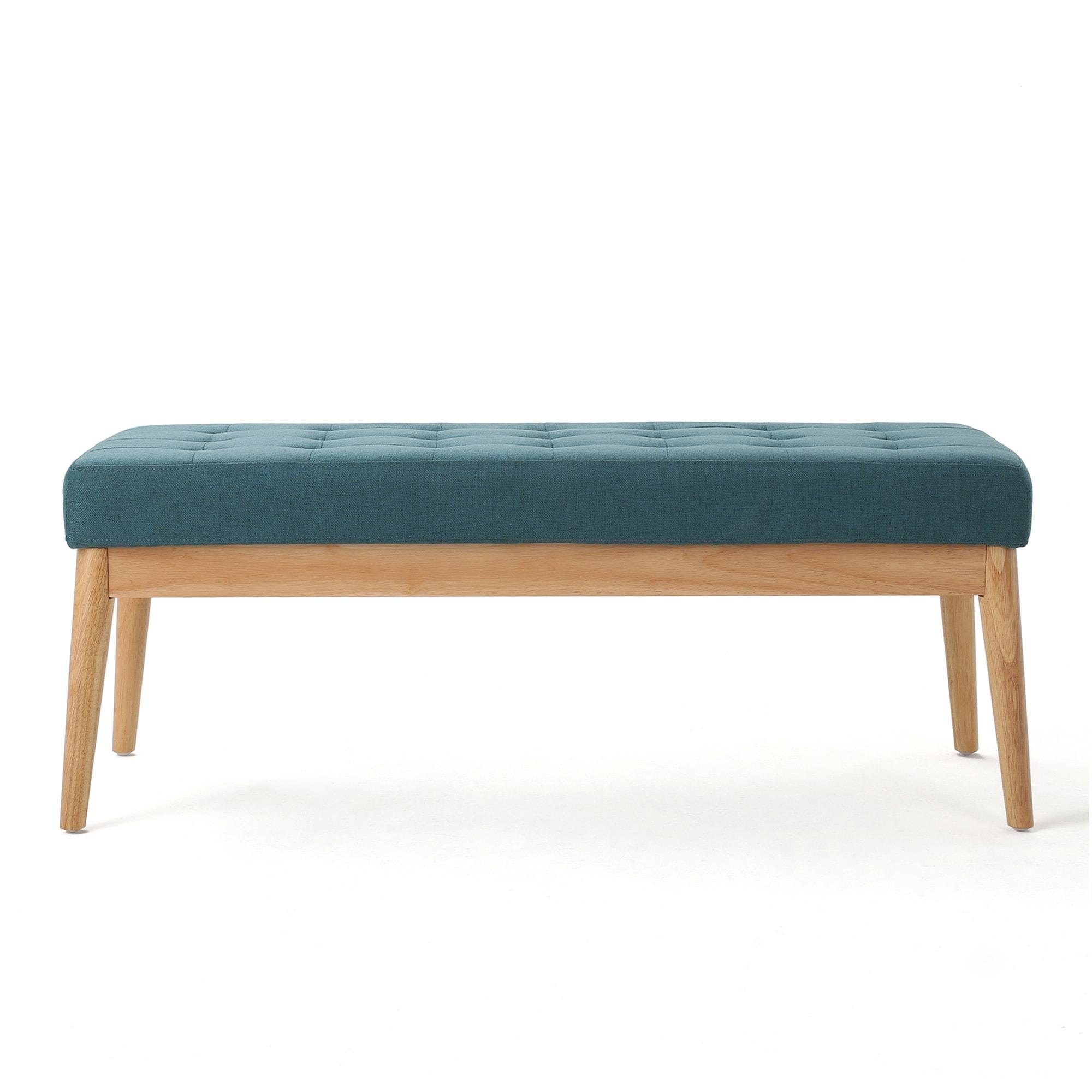 George Oliver Babbs Fabric Upholstered Bench