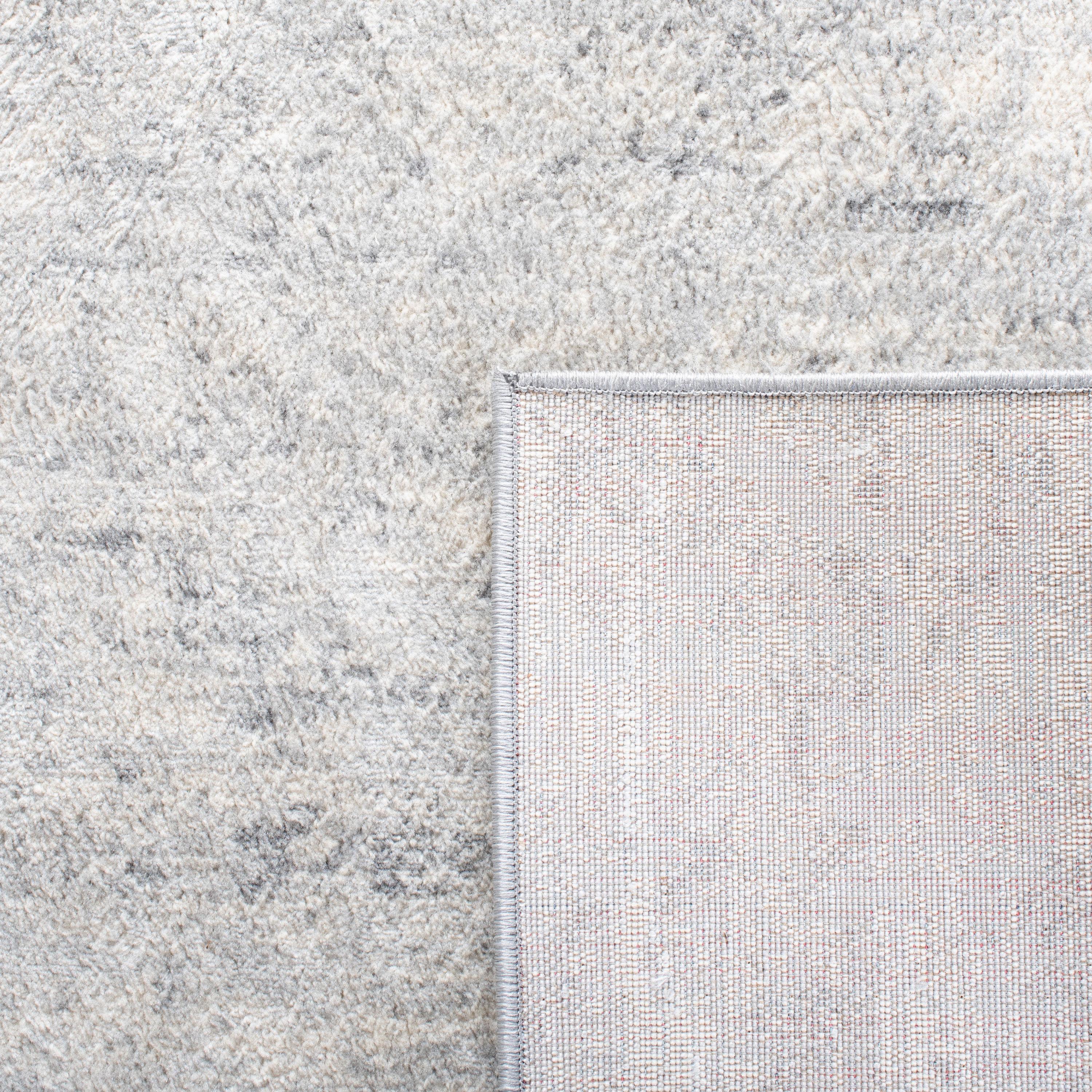 Brentwood BNT822 Power Loomed Area Rug - Ivory/Grey - 8'9"x11'9" - Safavieh.