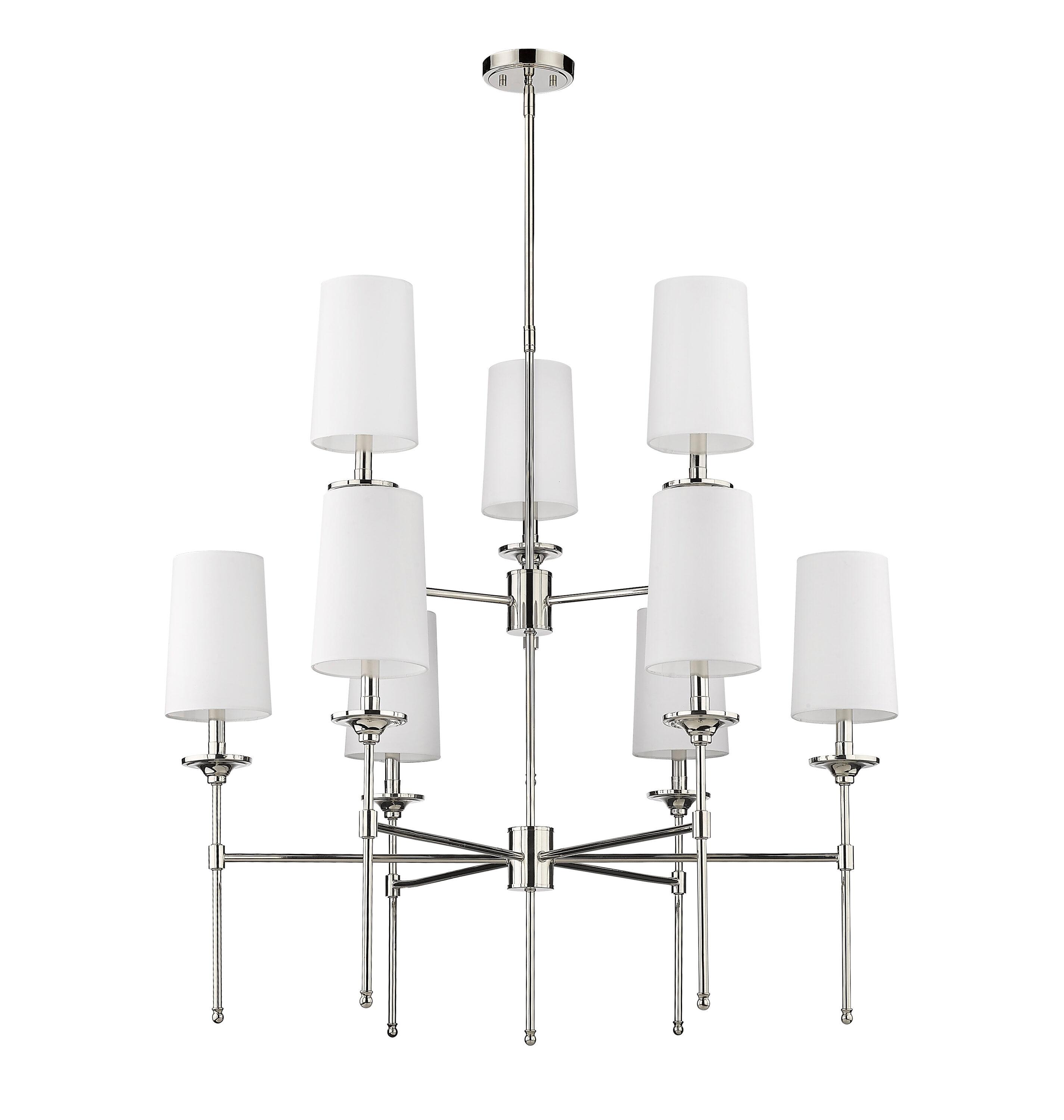 Three Posts™ Hayse 9 - Light Dimmable Chandelier