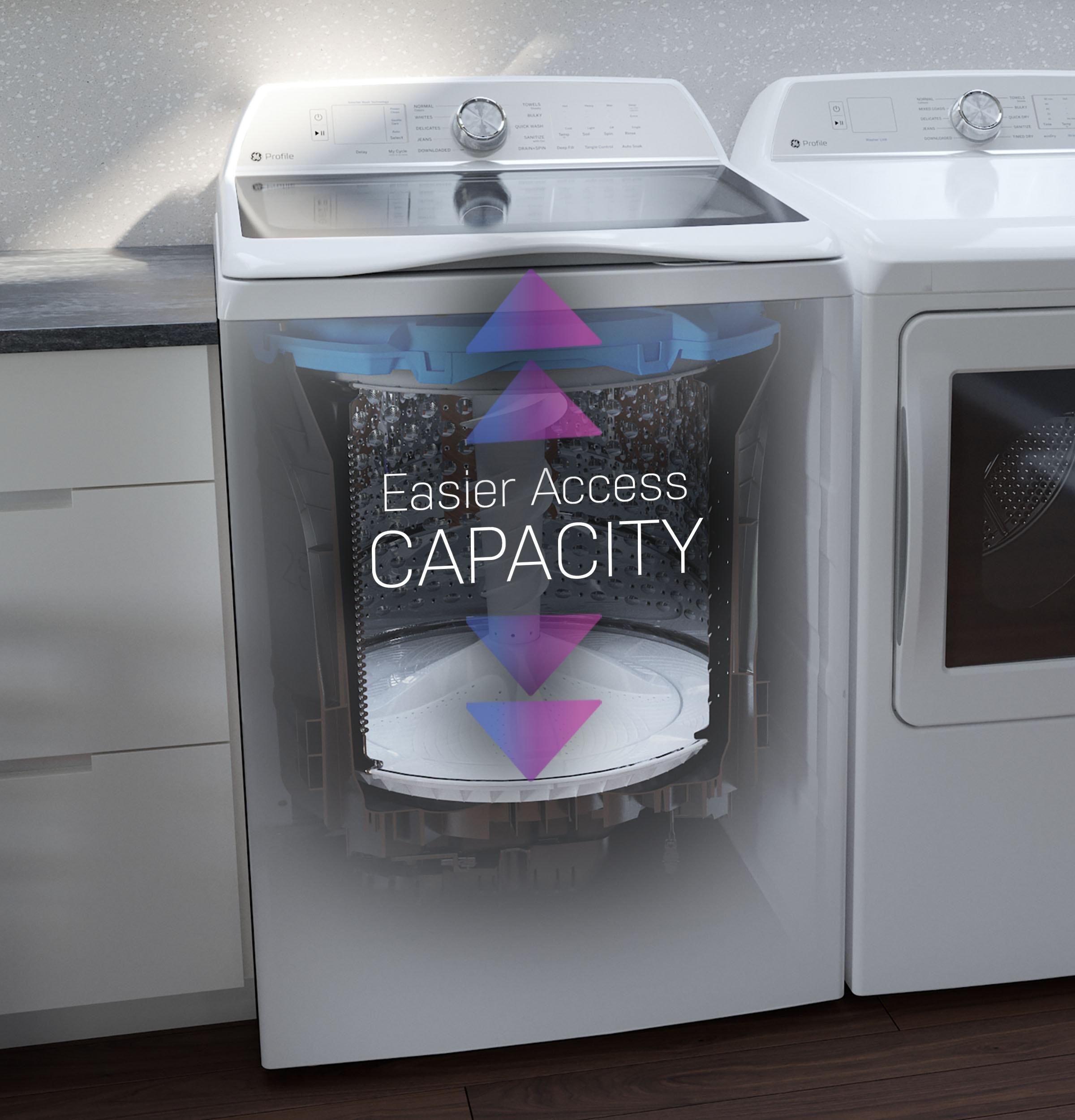 GE Profile™ 5 Cu. Ft. Smart Top Load Washer