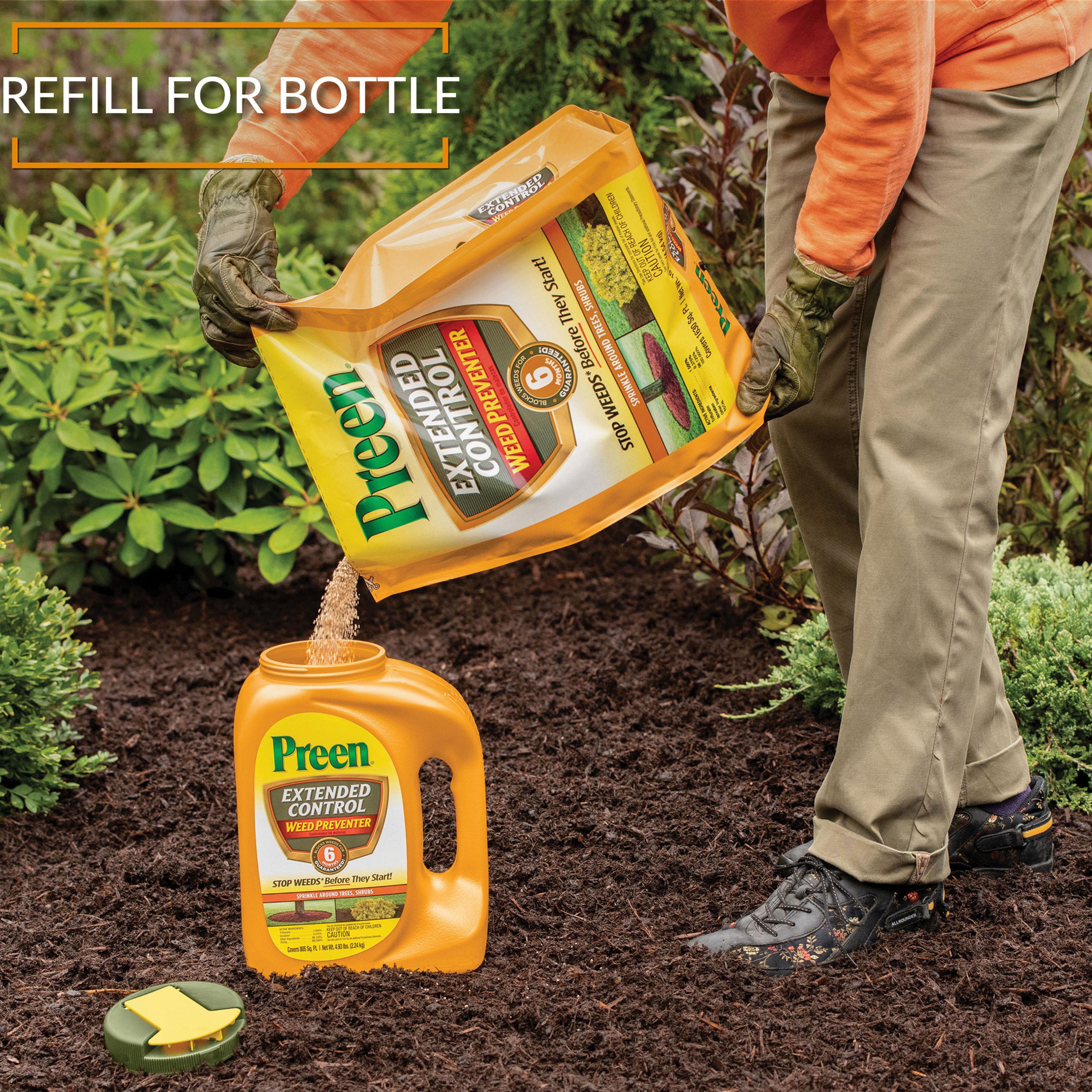 Preen Extended Control Weed Preventer - 10 lb. Bag - Covers 1,630 Sq. ft.