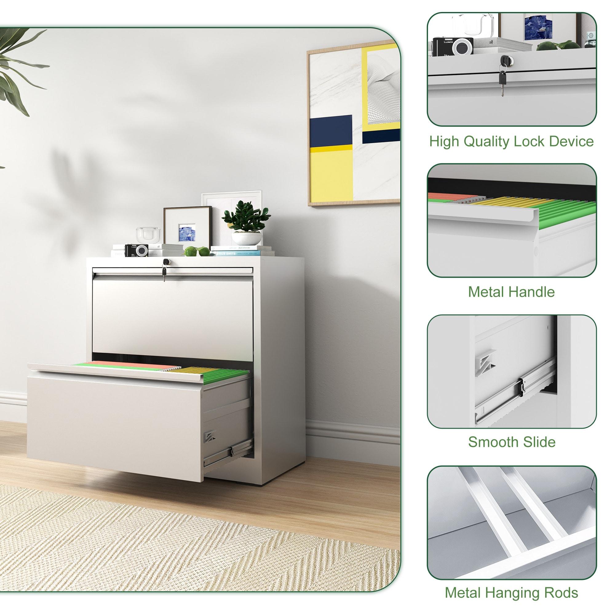Millwood Pines File Cabinet, Rolling Mobile, Storage Drawers, Printer Stand | Wayfair