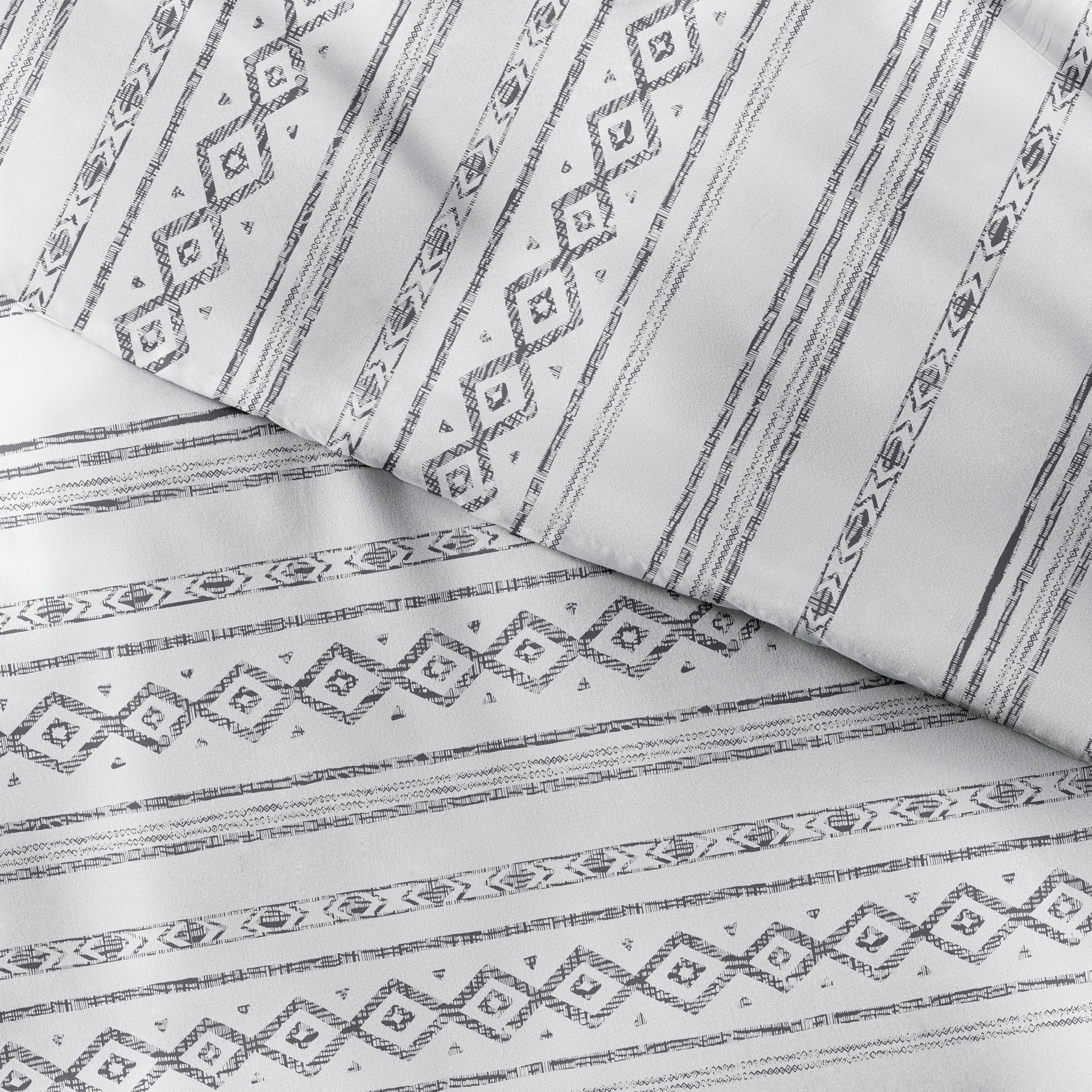Becky Cameron Geo Threads Pattern Duvet Cover Set