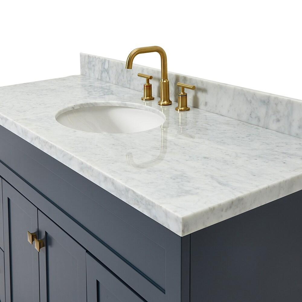 Ariel F055scwovo Hamlet 55" Free Standing Single Basin Vanity Set - Blue
