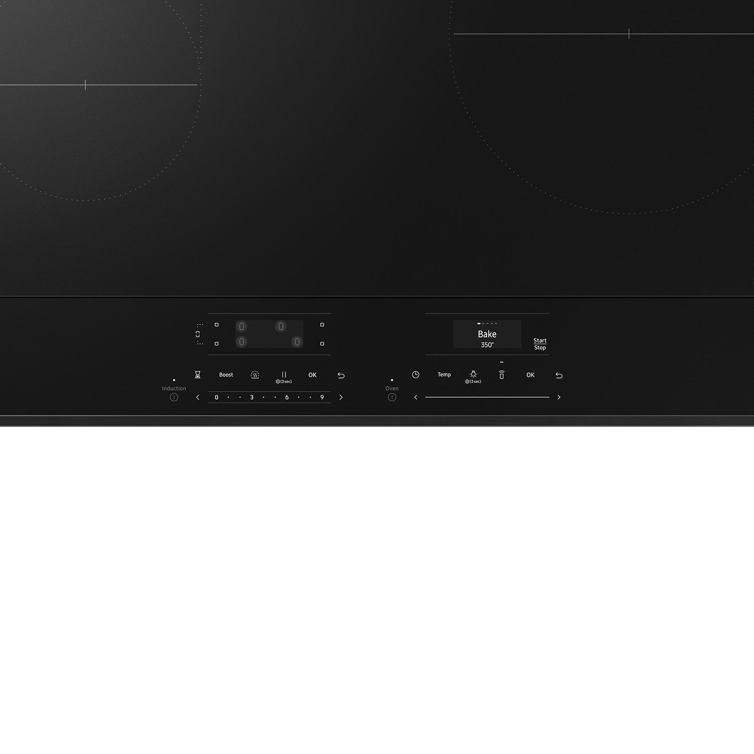 Samsung Bespoke Smart Slide-In Induction Range 6.3 cu. ft. with Ambient Edge Lighting