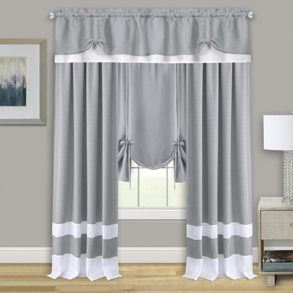 Achim Darcy Rod Pocket Window Curtain Panel