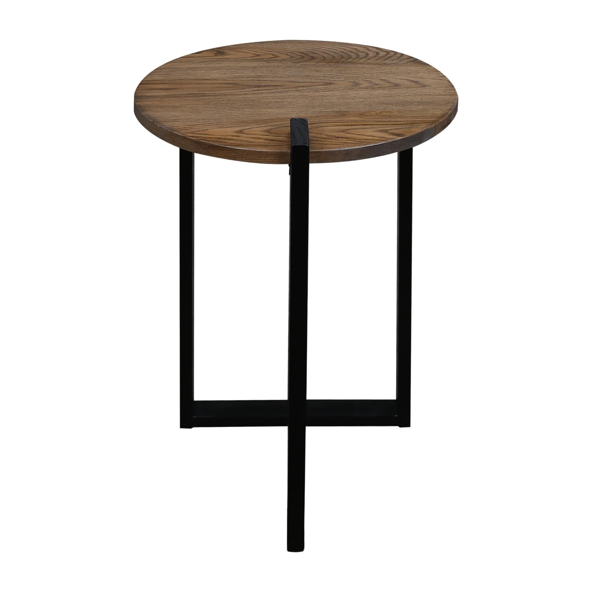 American Trails Sundial Round End Table