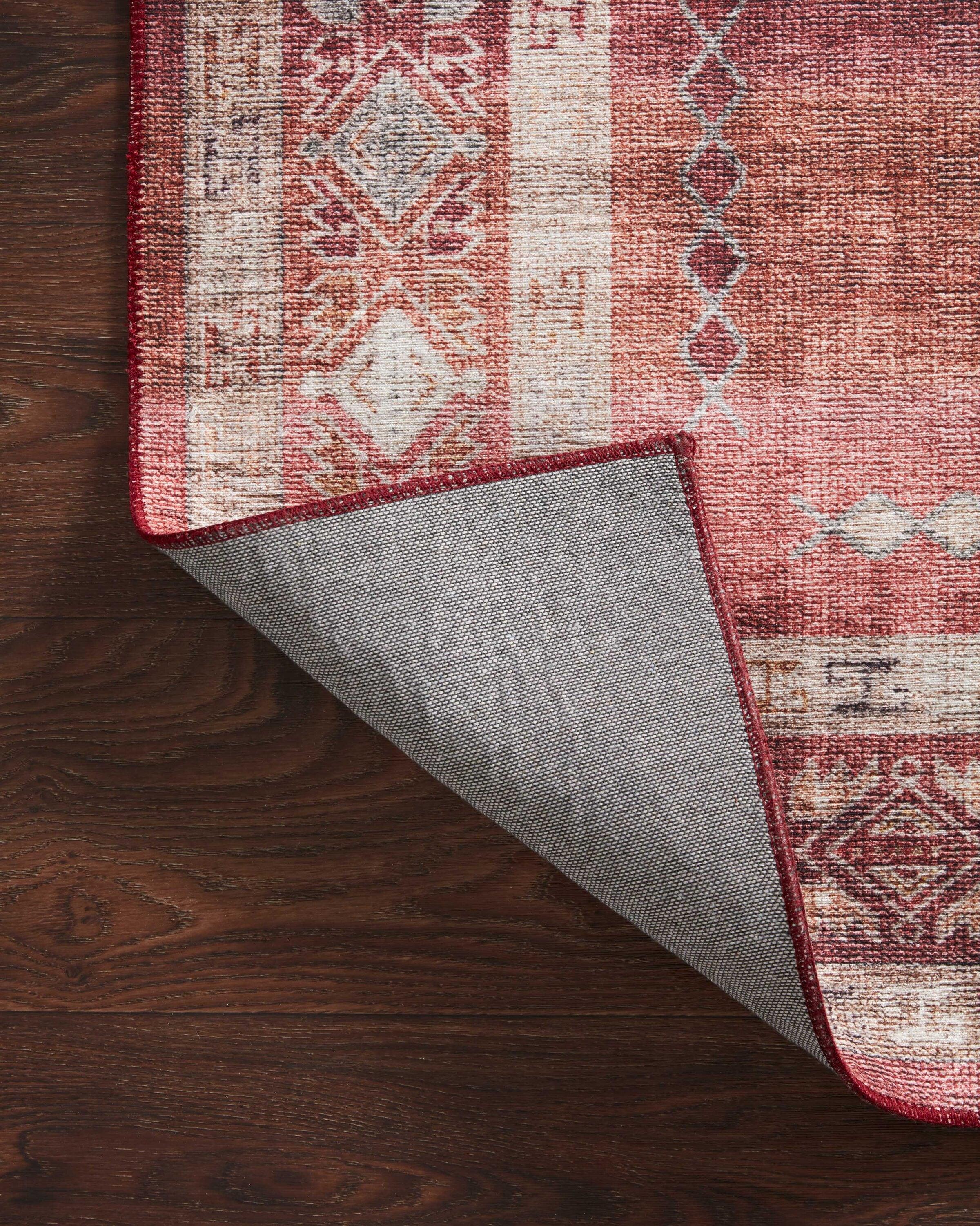 Loloi II Heidi Collection HEI-03 Sunset / Natural, Southwestern Area Rug 5'-0" x 7'-6"