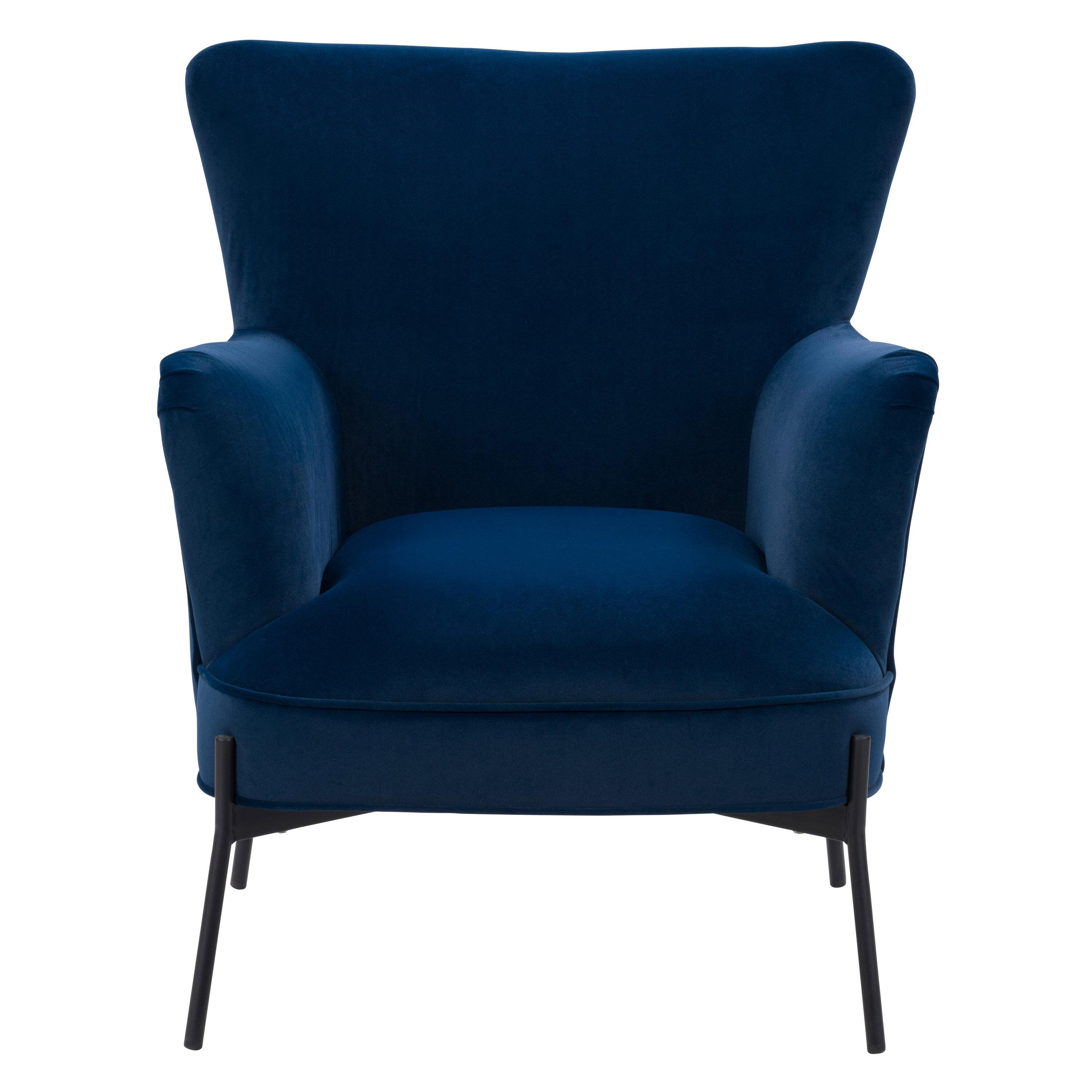 Elwood Wingback Accent Chair - CorLiving